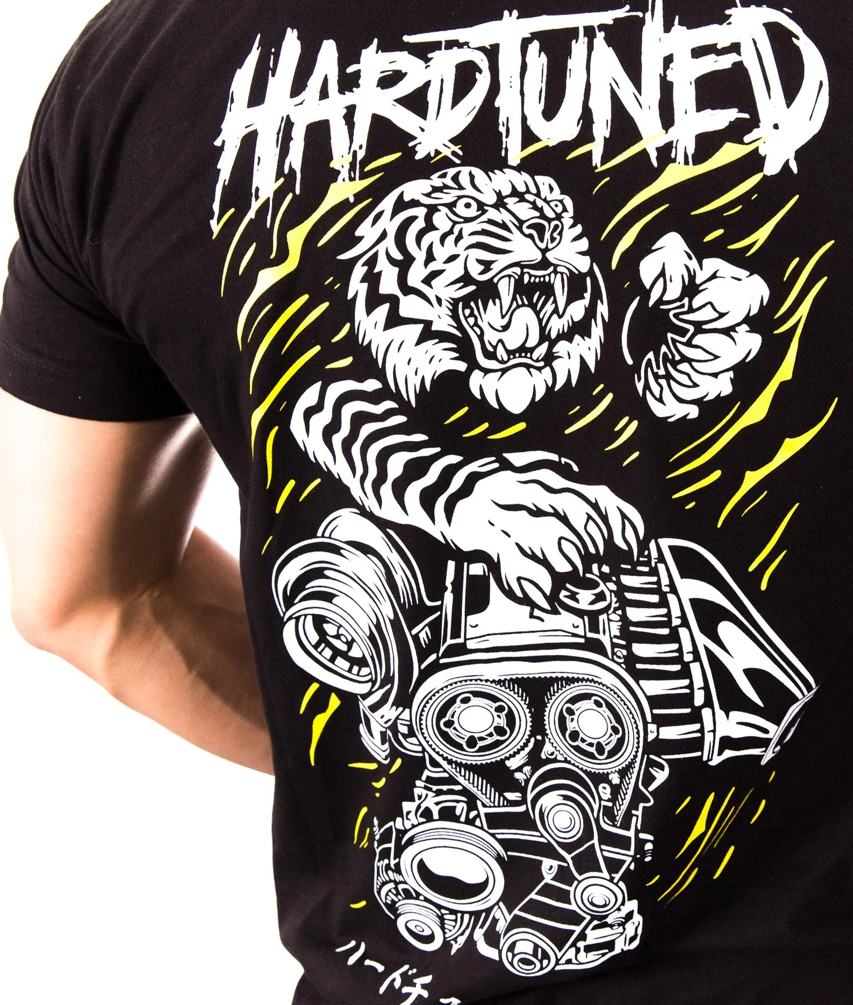 2JZ Tiger Tattoo Band Tee - Image 4