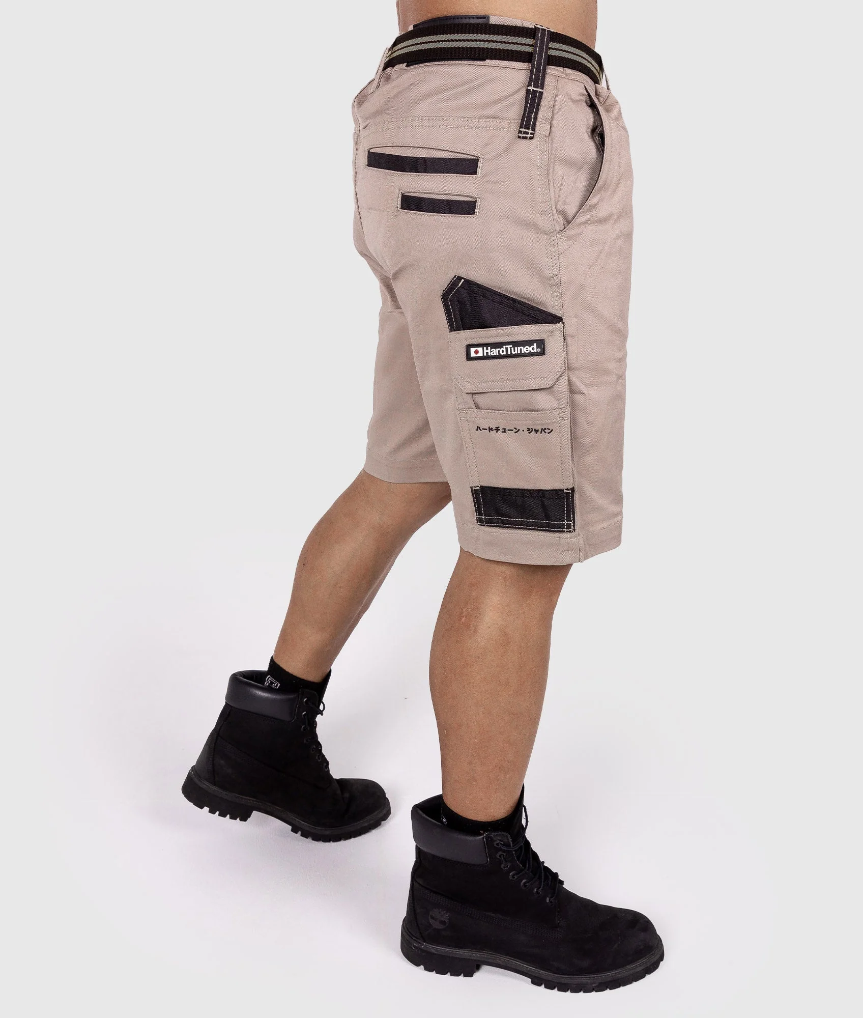 HardTuned Pitstop Cargo Shorts - Tan - Image 4