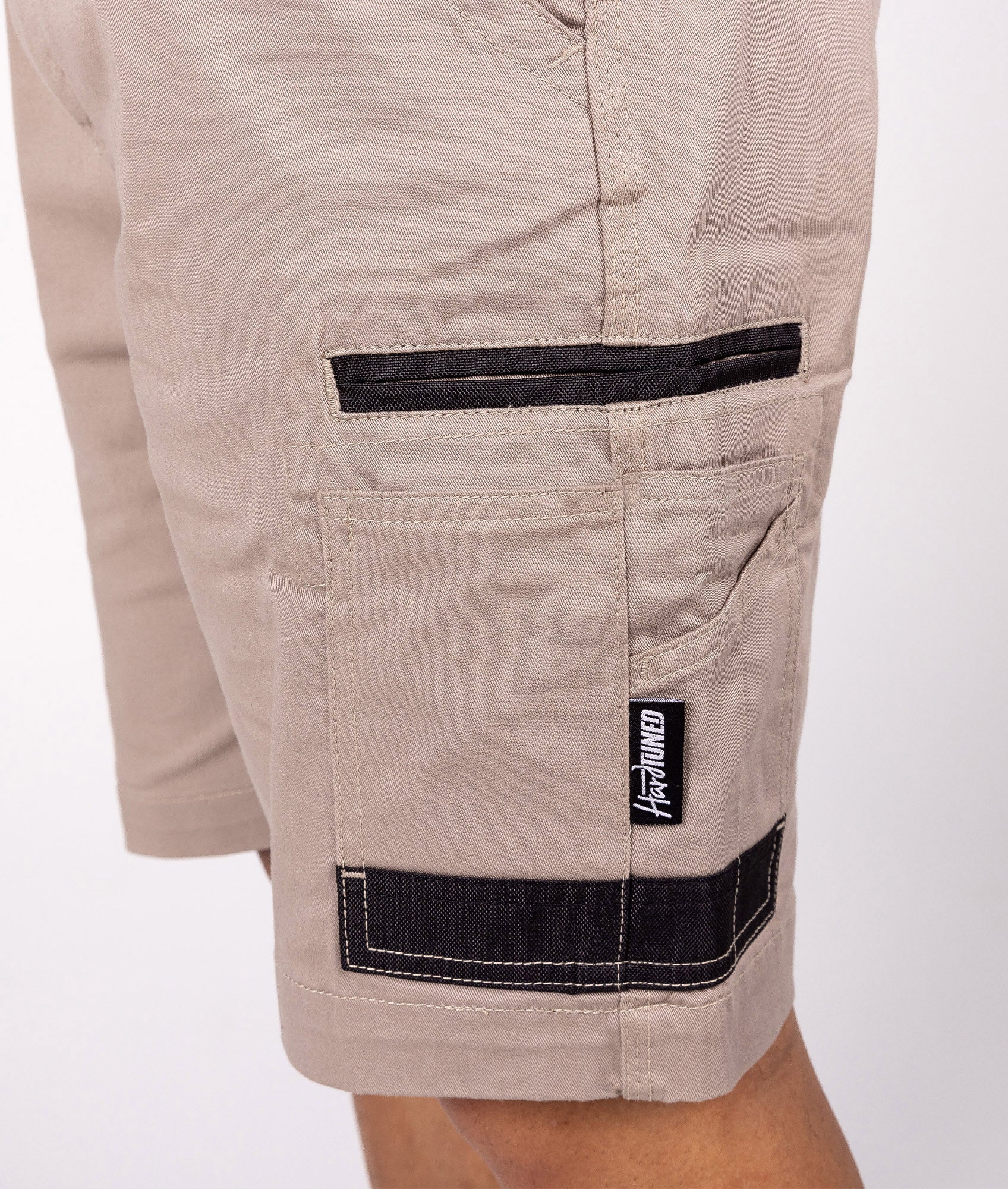 HardTuned Pitstop Cargo Shorts - Tan - Image 5