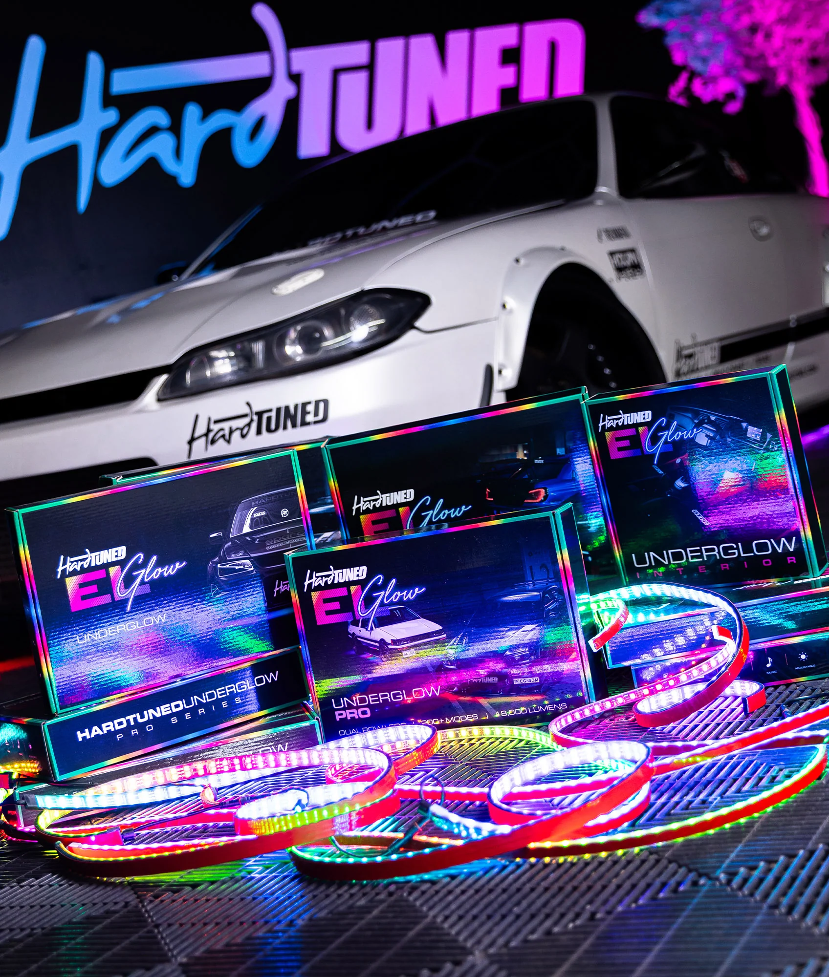 Custom ELGlow® PRO Universal Car Underglow Kit - Image 3