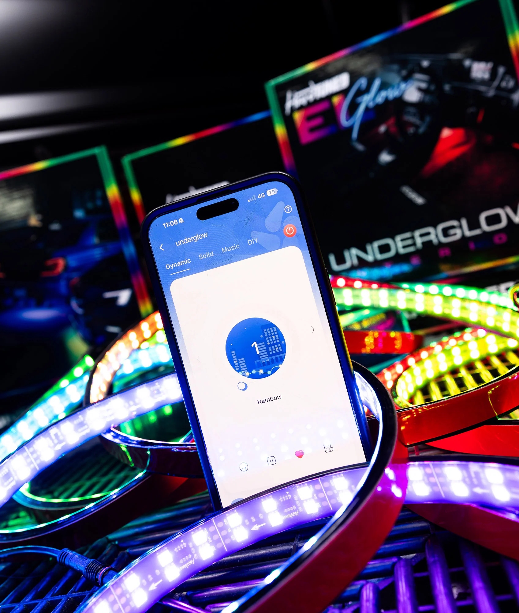 Custom ELGlow® PRO Universal Car Underglow Kit - Image 7