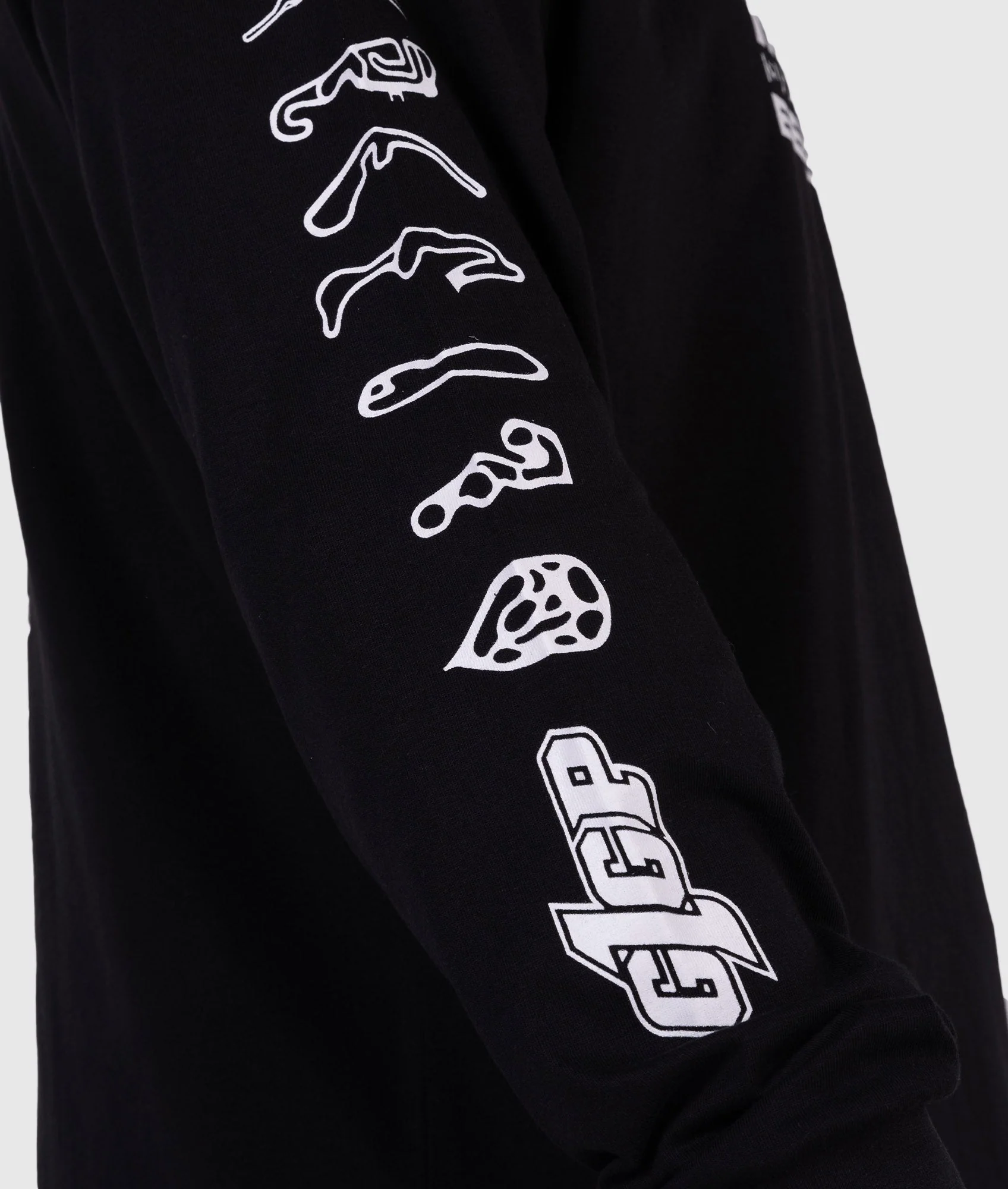 Drift Matsuri Track Tee - Black - Image 7
