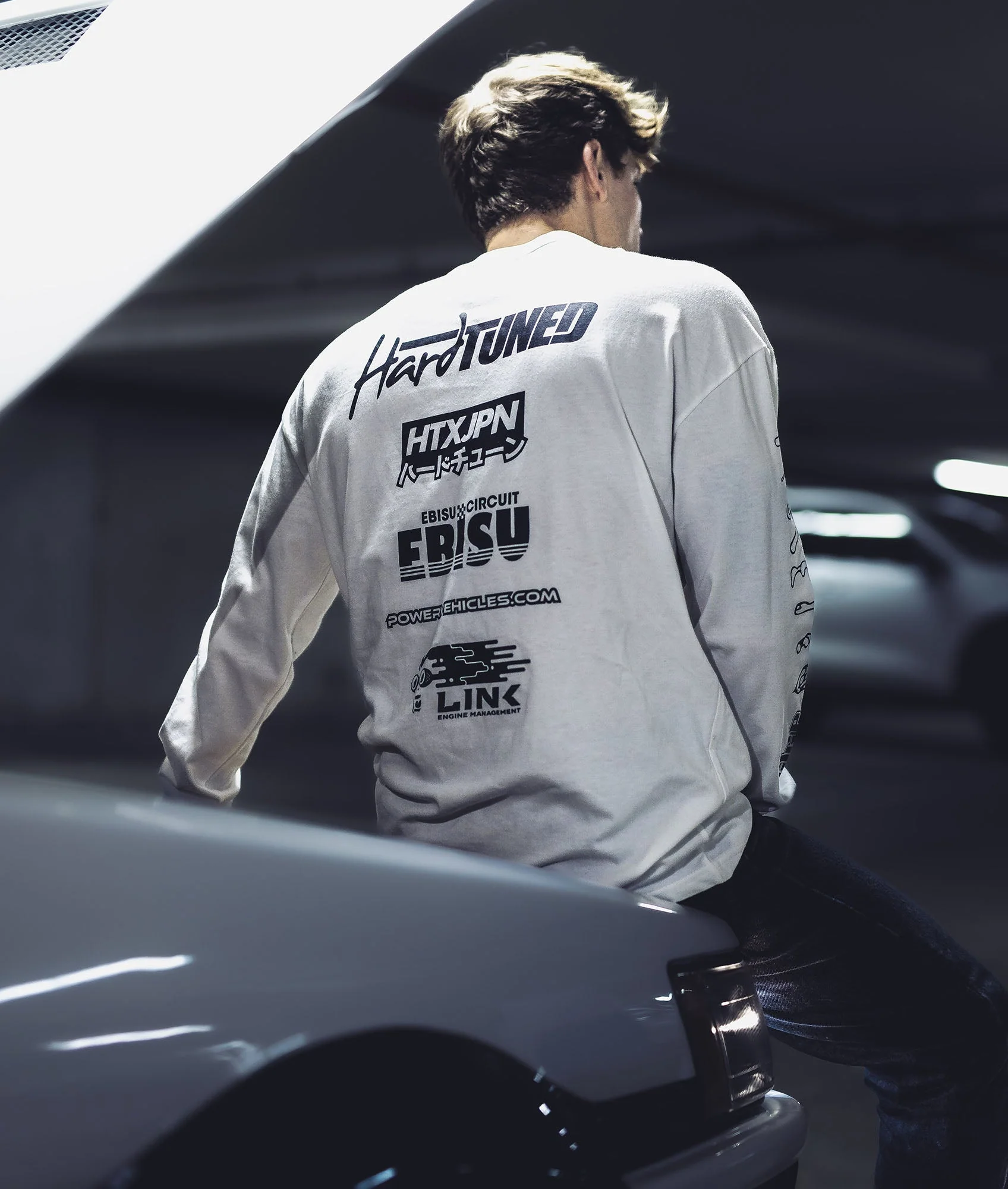 Drift Matsuri Track Tee - White - Image 2