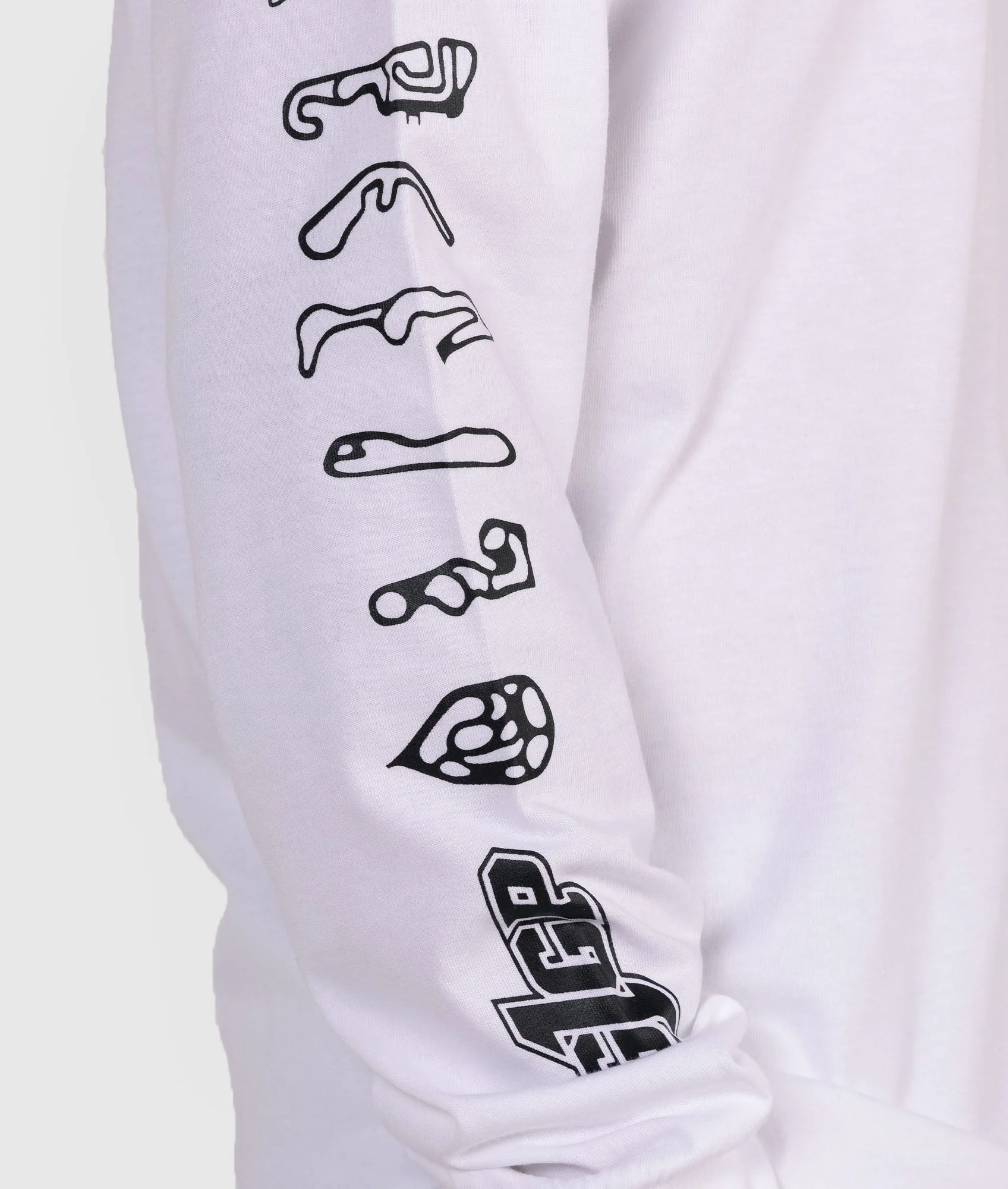 Drift Matsuri Track Tee - White - Image 4
