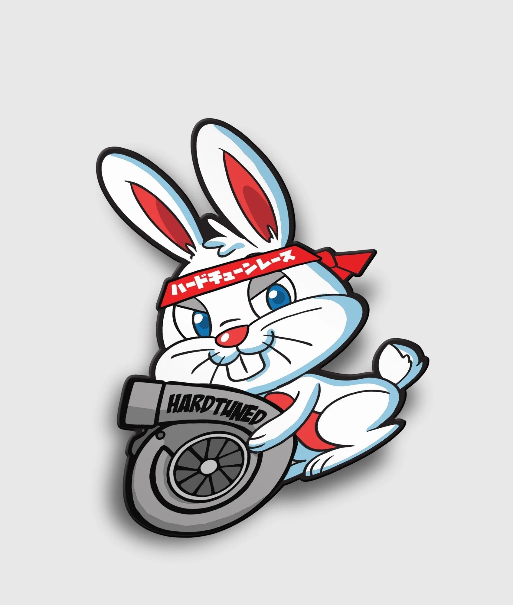 Easter Bunny Turbo Sticker