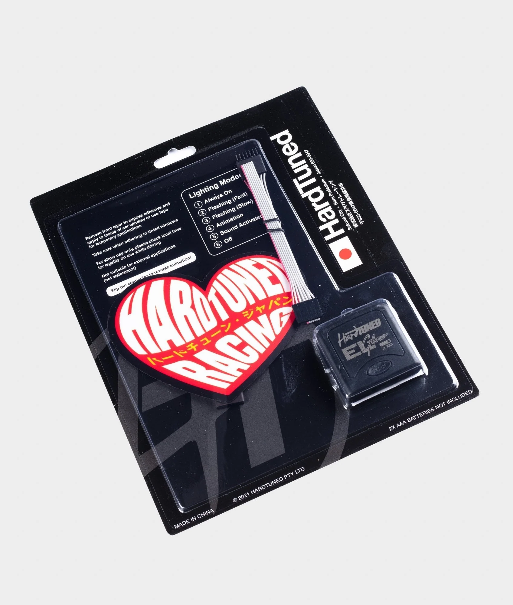 Hardtuned Heart Electric Sticker - Image 5