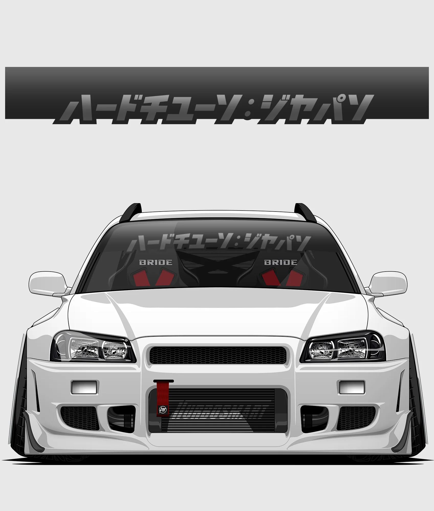 Hardtuned Kanji Window Banner - Solid - Image 25