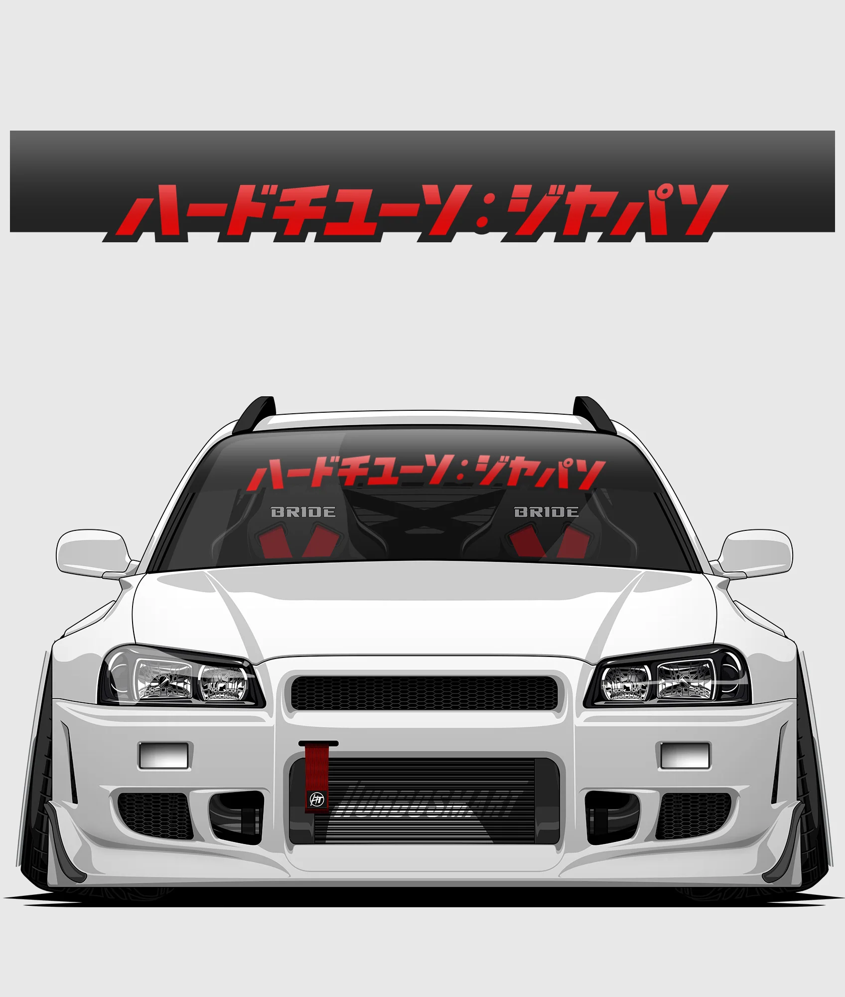 Hardtuned Kanji Window Banner - Solid - Image 27