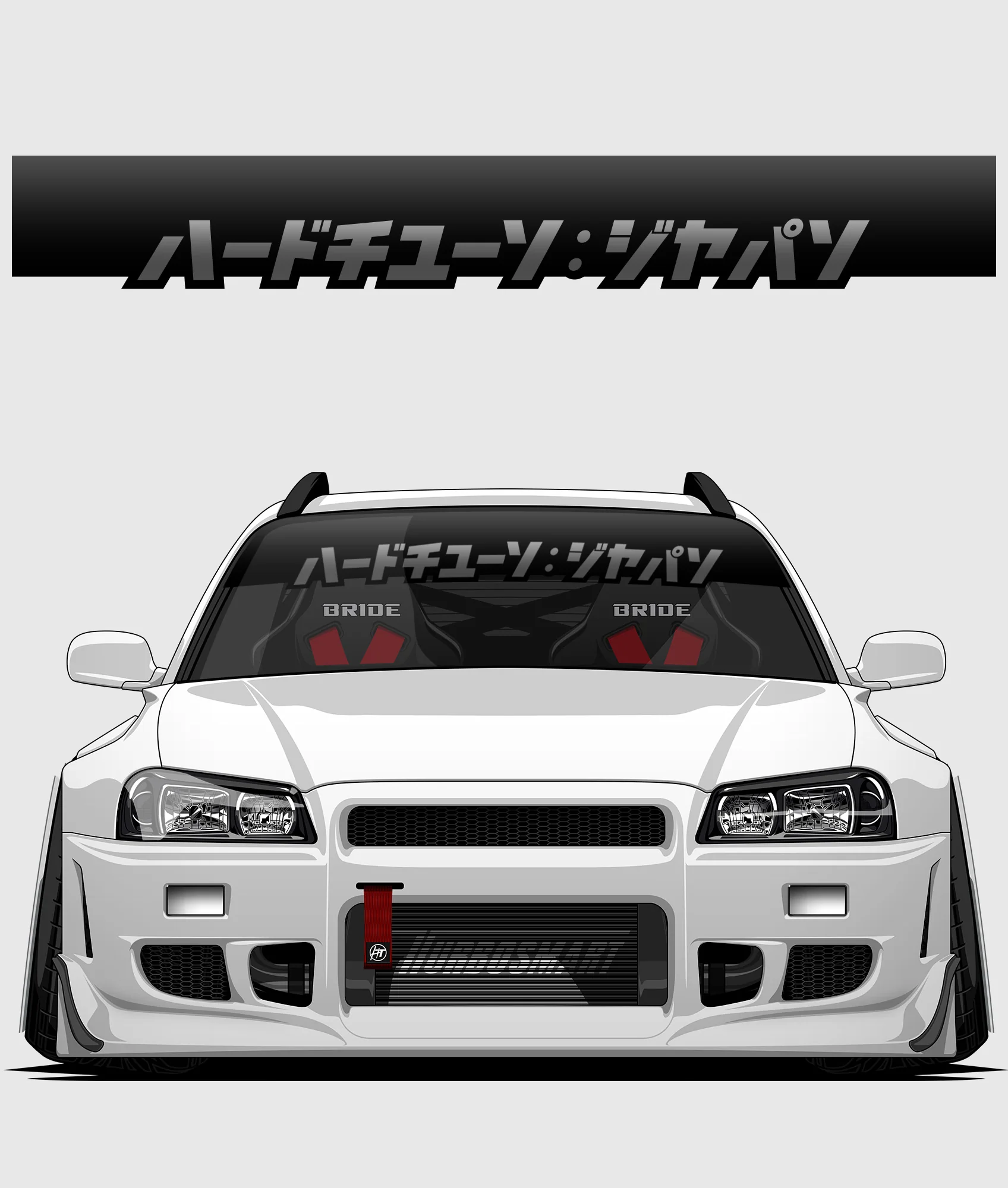 Hardtuned Kanji Window Banner - Solid - Image 3