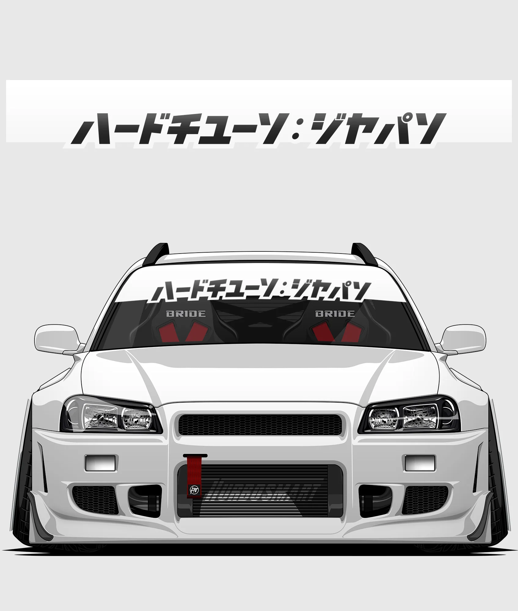 Hardtuned Kanji Window Banner - Solid - Image 35