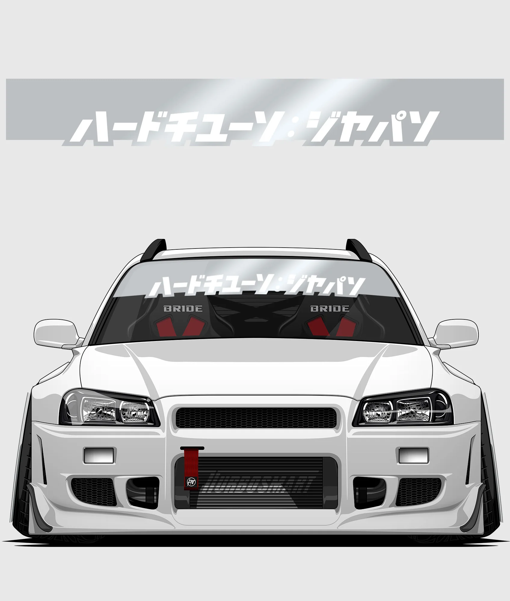 Hardtuned Kanji Window Banner - Solid - Image 48