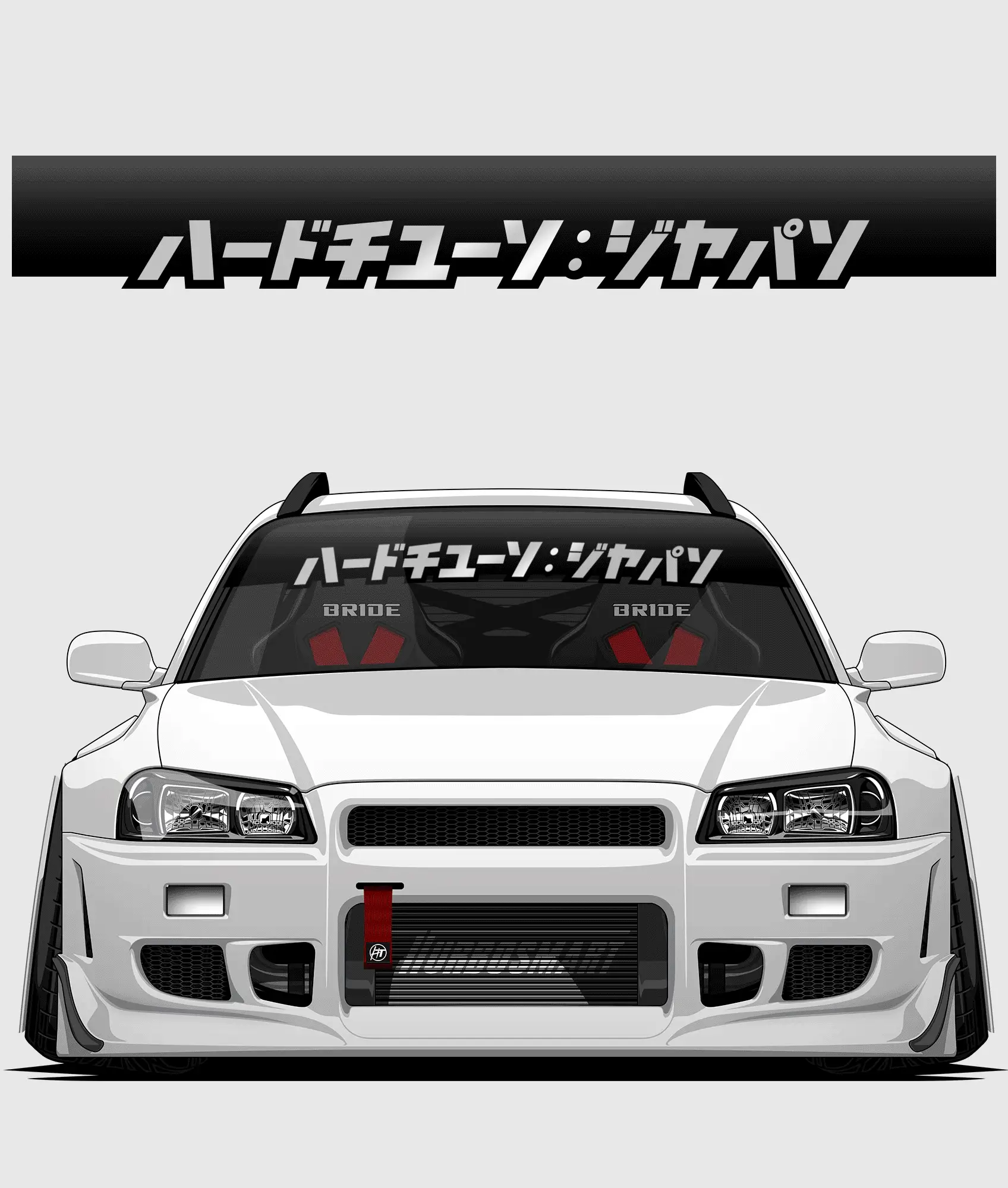 Hardtuned Kanji Window Banner - Solid - Image 50