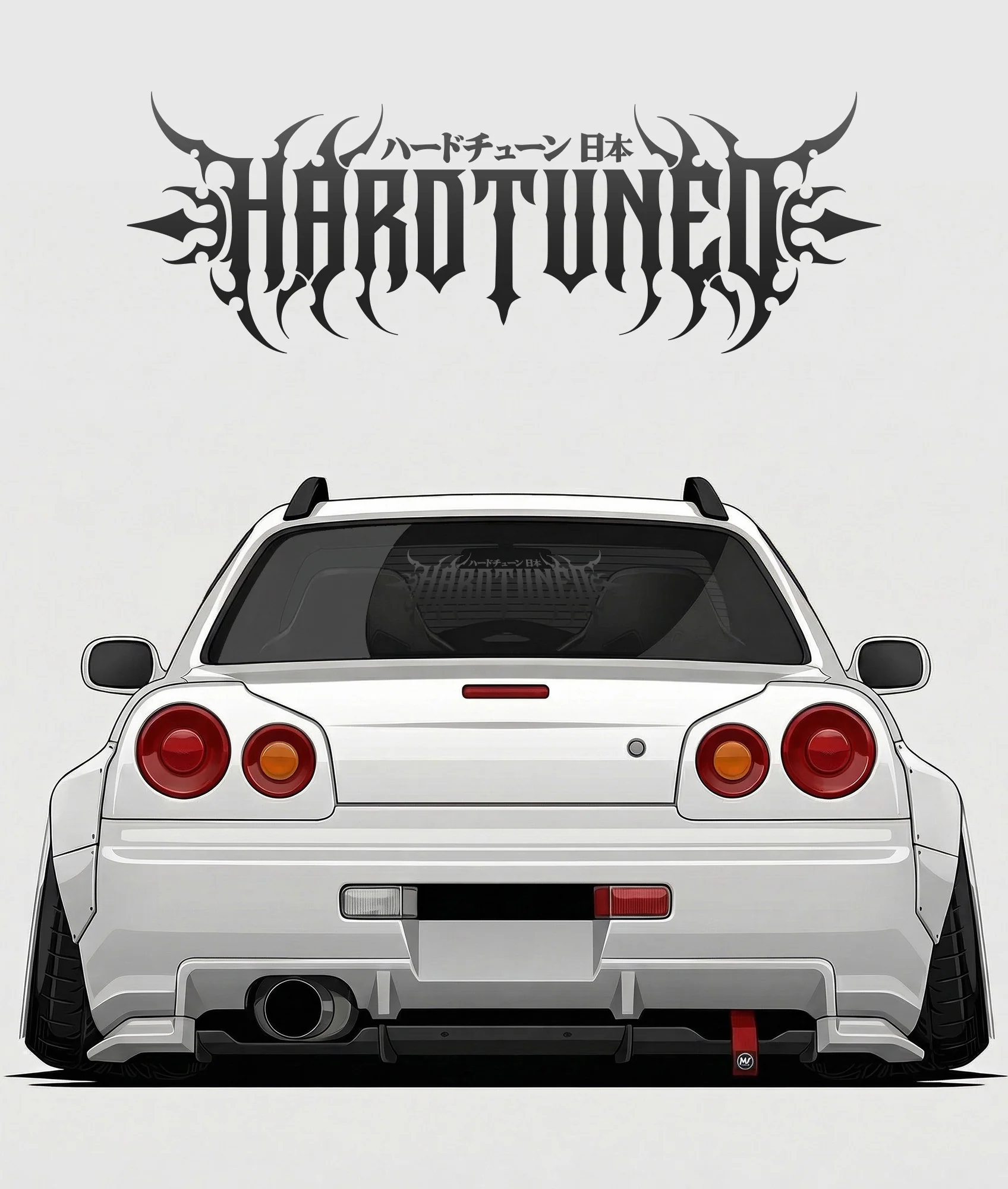 Hardtuned Metal Vinyl Sticker - Image 4