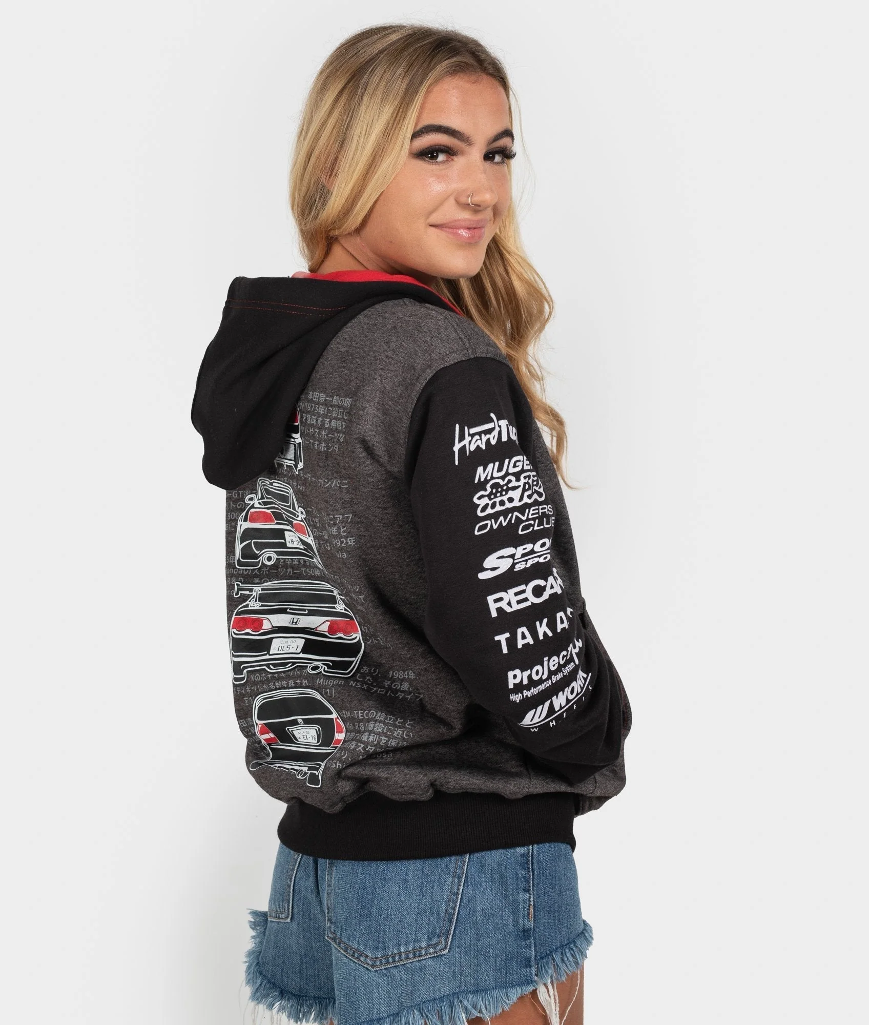 Honda Mugen Womens Hoodie - Image 4