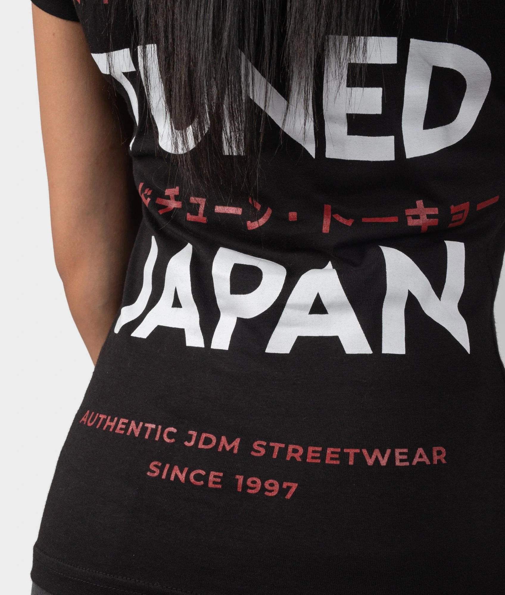Womens HTxJPN Crossing Tee - Black - Image 6