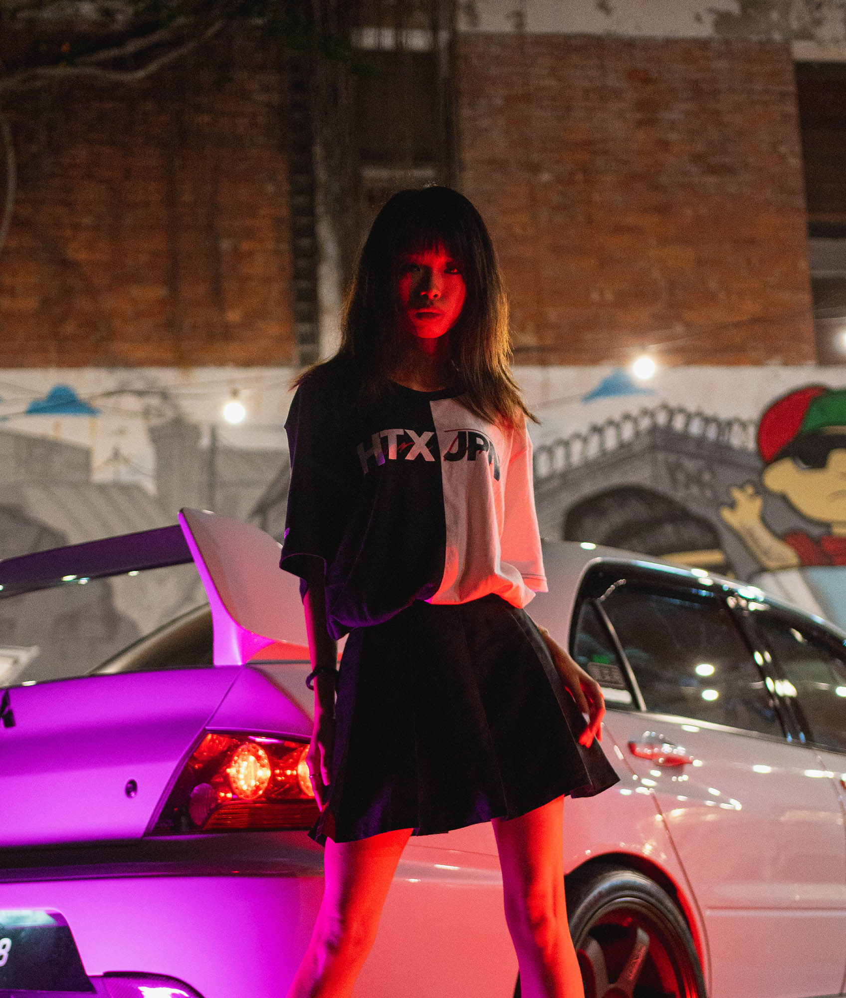 HTXJPN Katakana Cut Tee - Image 2