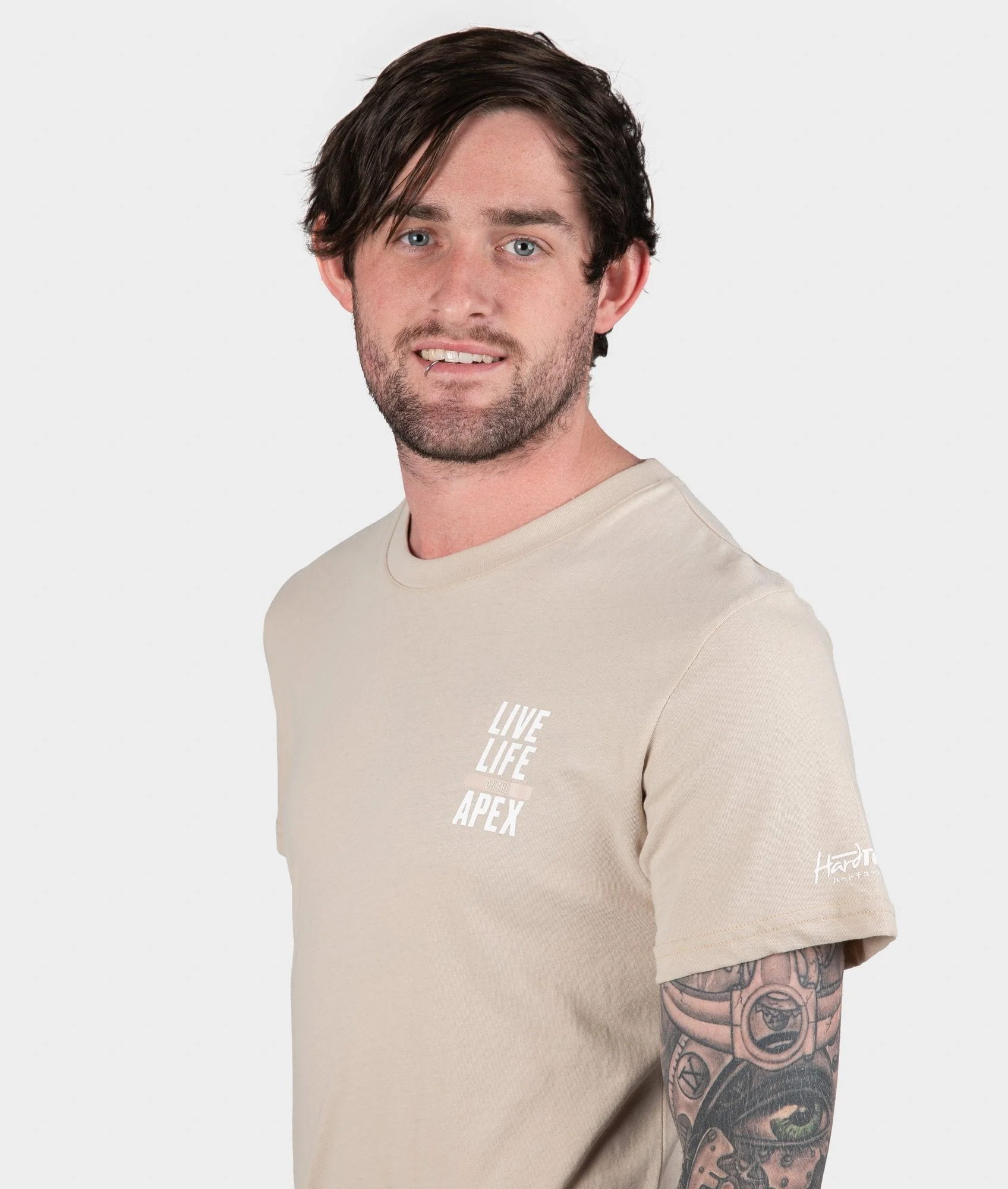 Life on the Apex Tee - Tan - Image 6