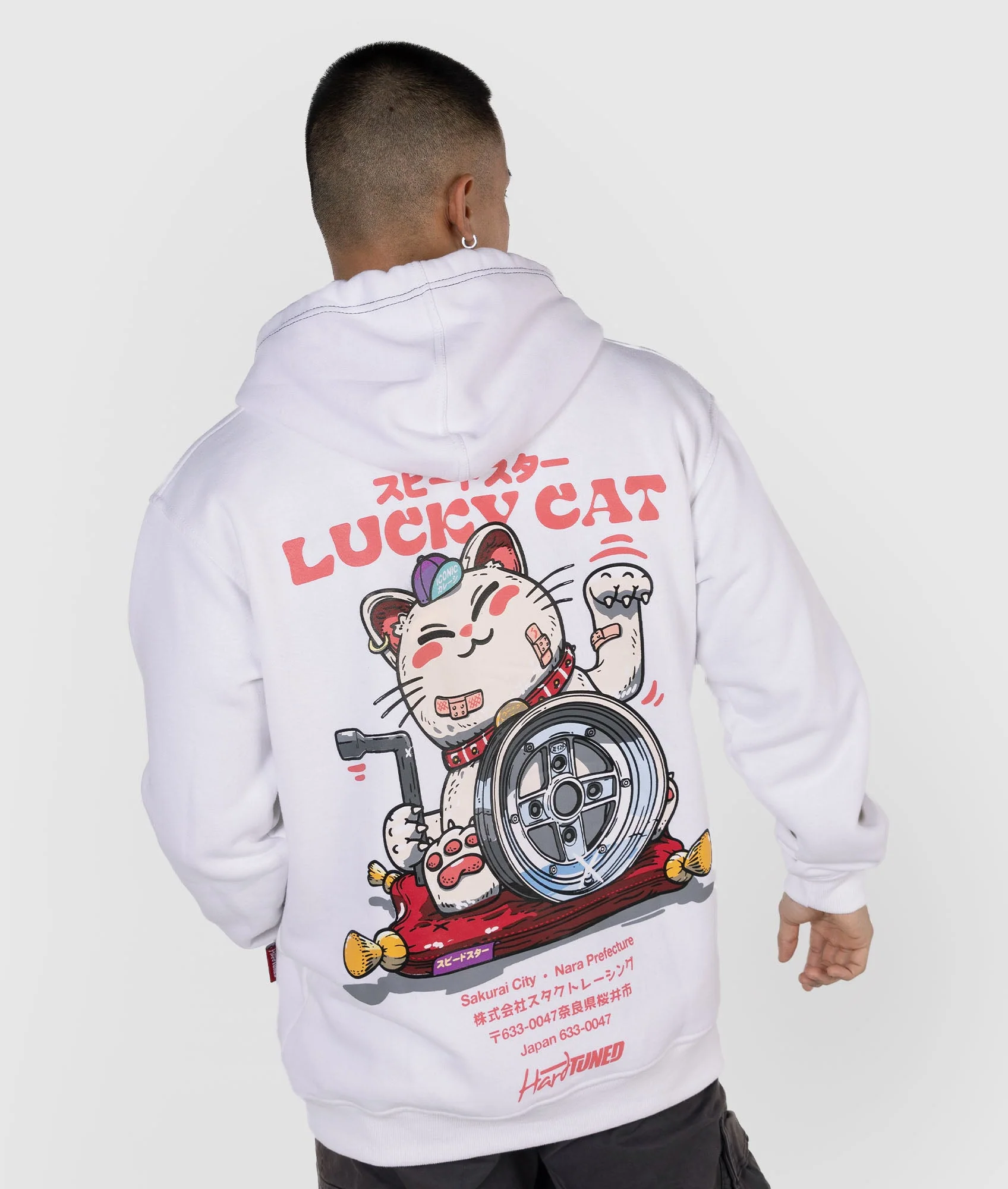 Lucky Cat Hoodie - Image 4
