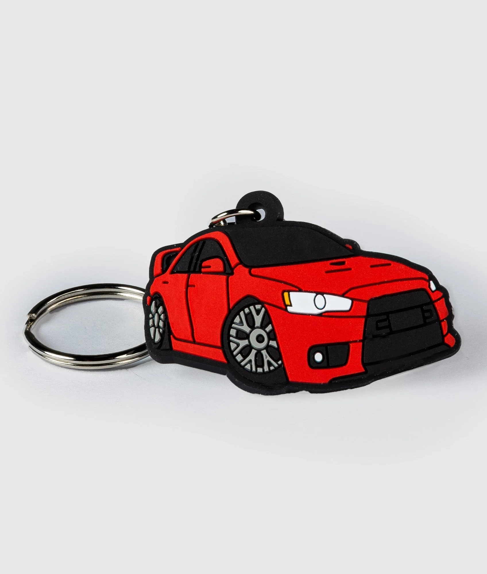 Mitsubishi EVO X Rubber Key Ring