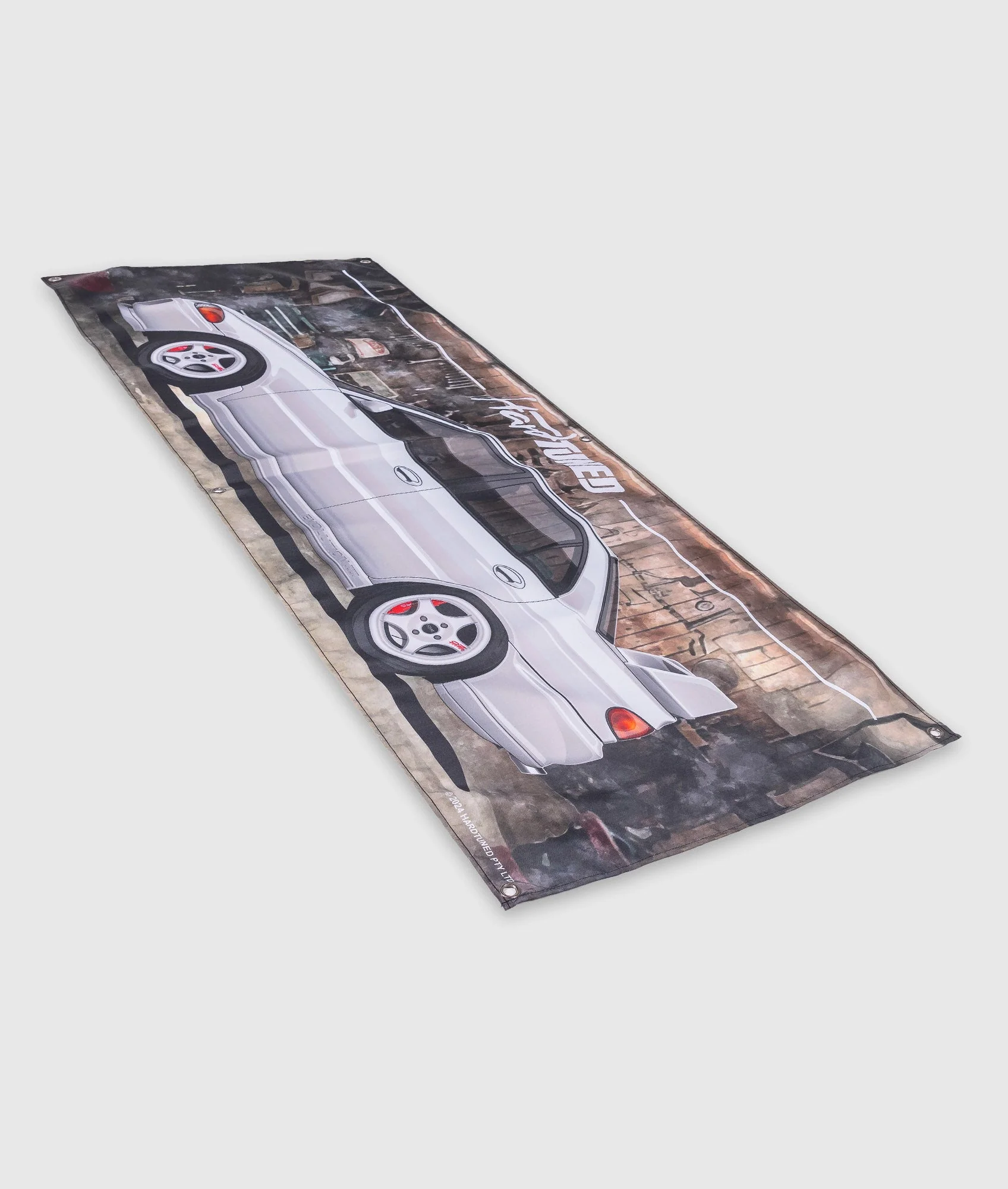 Mitsubishi Evolution 3 Garage Flag - Image 4