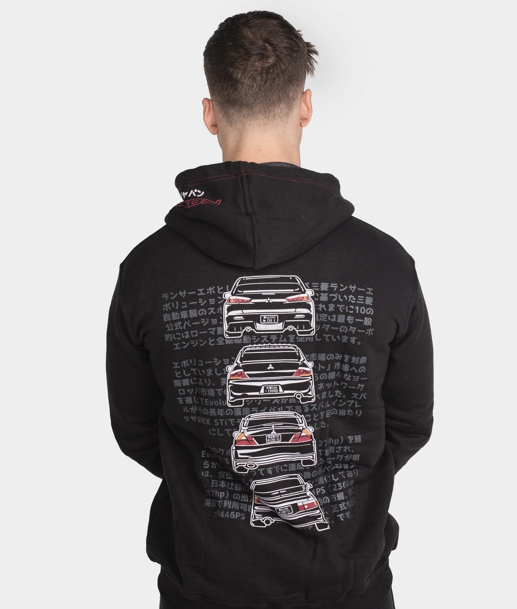 Mitsubishi Evolution Hoodie - Image 3
