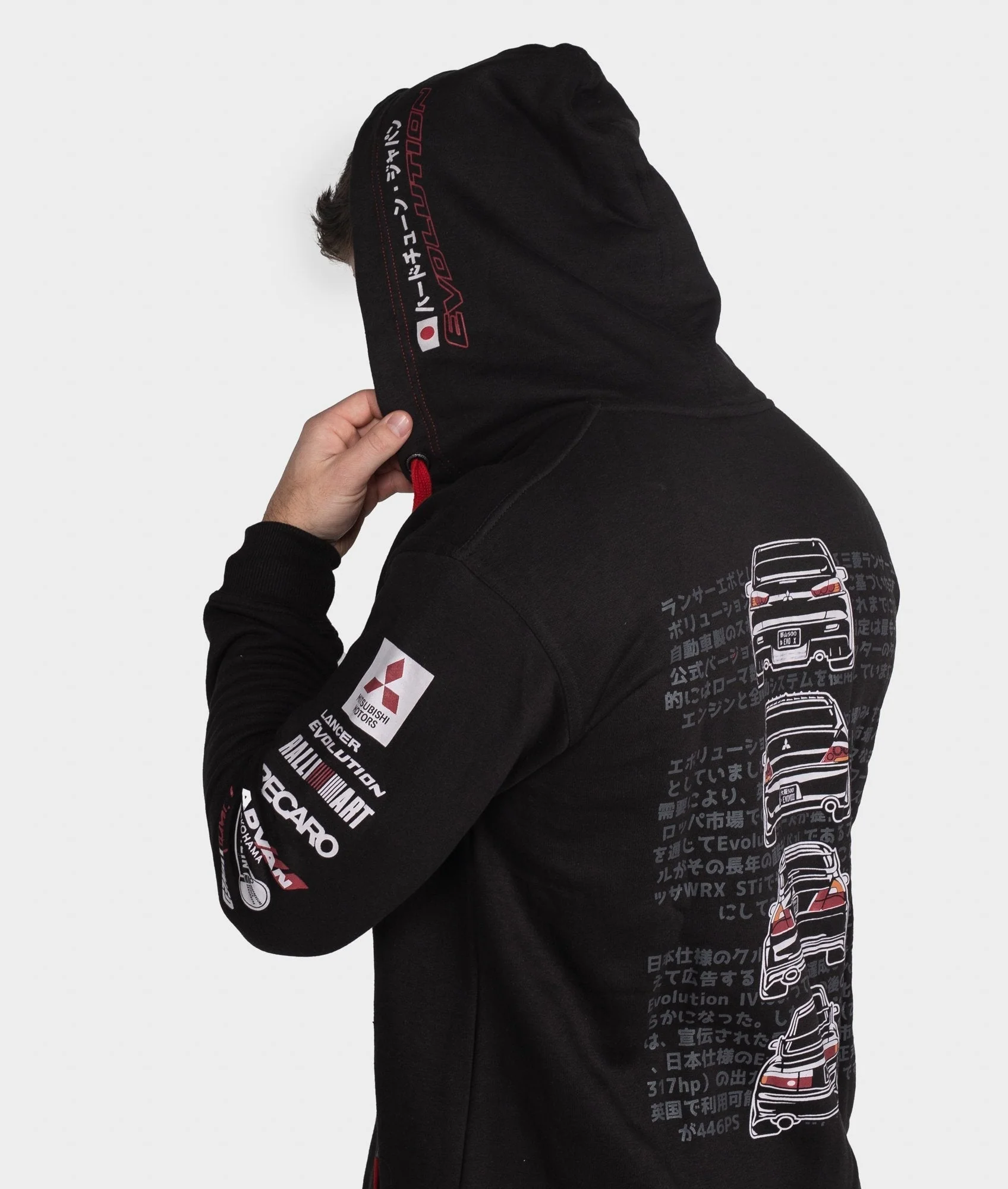 Mitsubishi Evolution Hoodie - Image 4