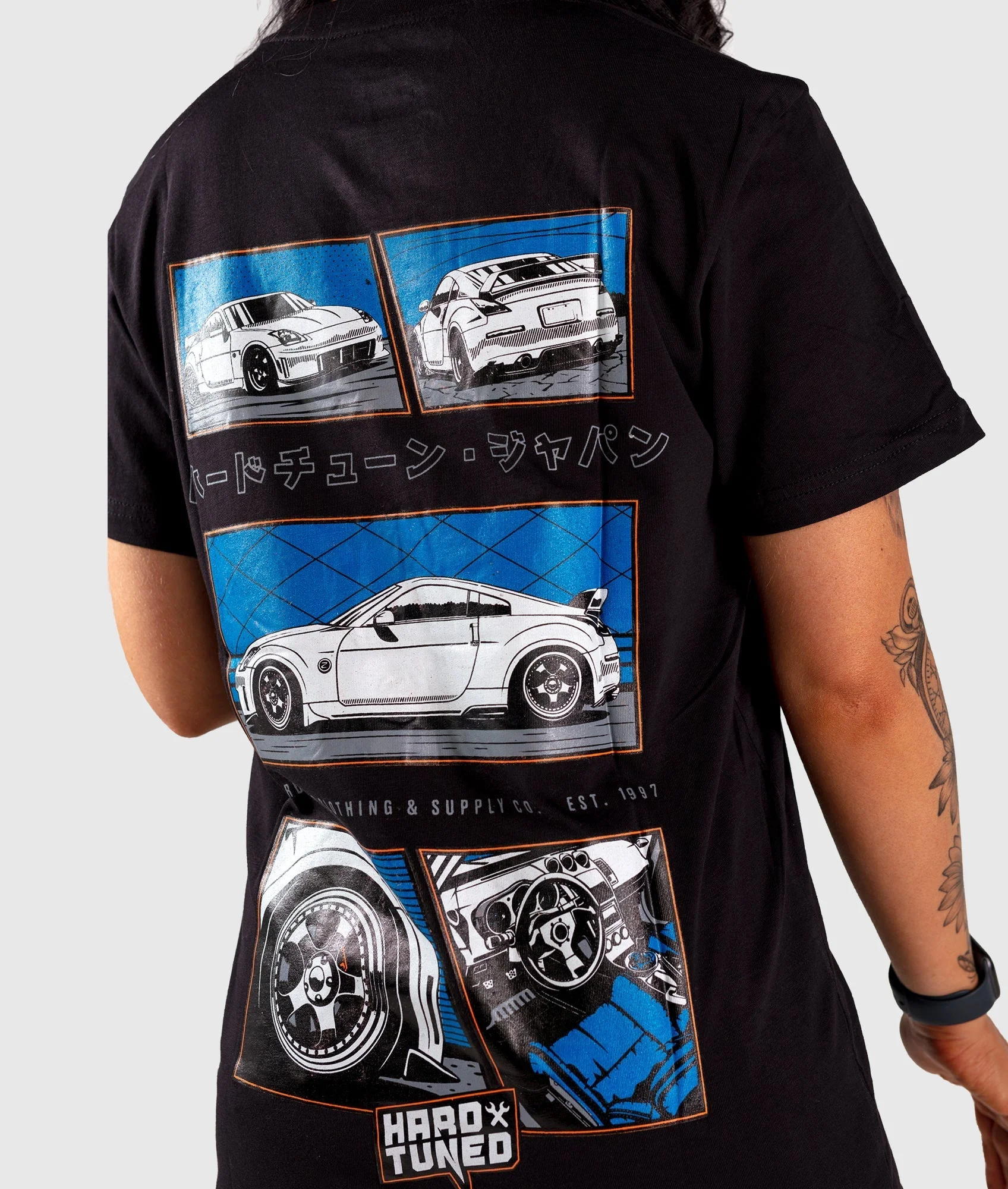 Nissan 350Z Fragment Womens Tee - Image 4