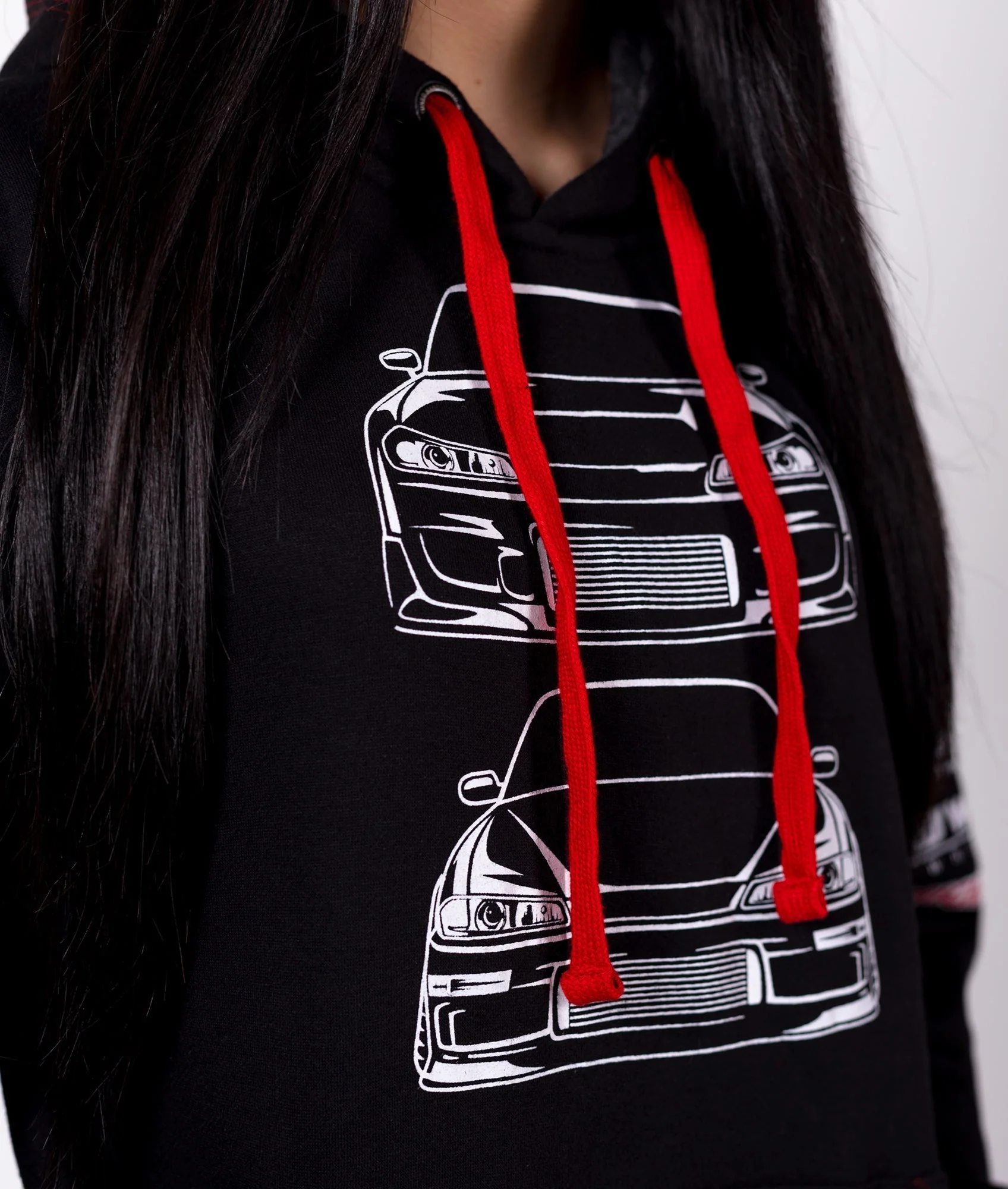 Nissan Silvia Womens Pullover Hoodie - Image 4