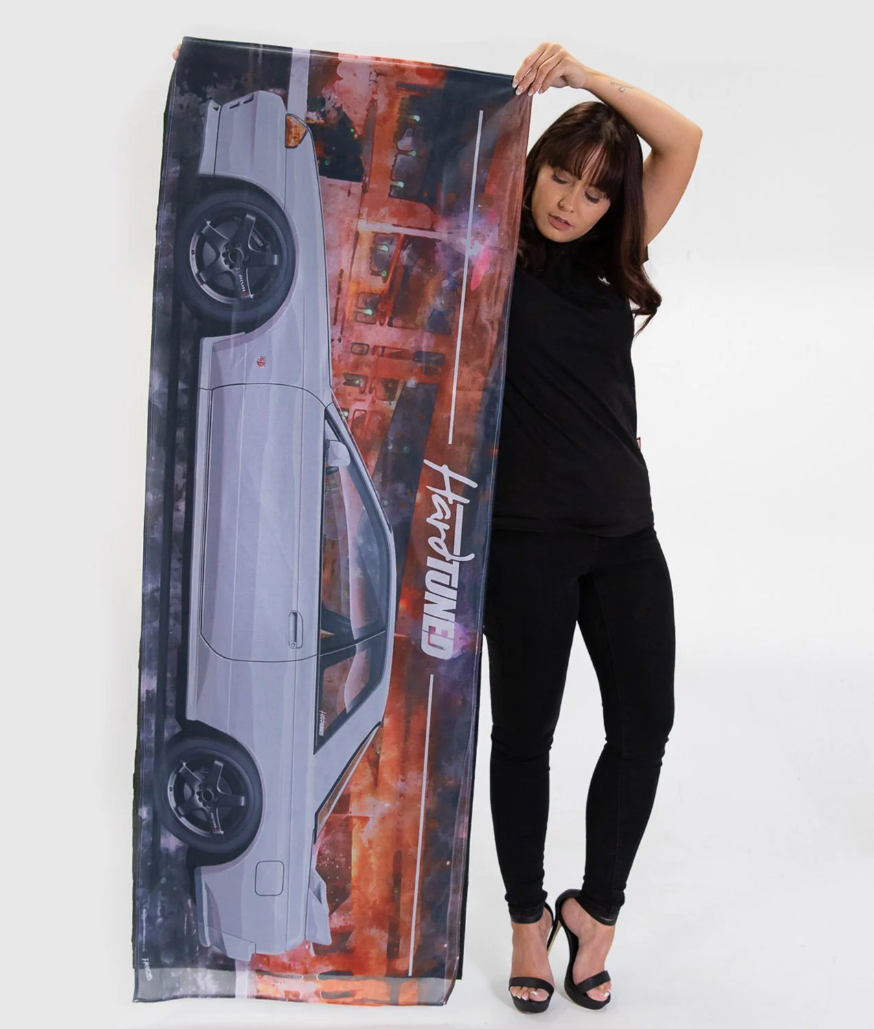 Nissan Skyline R32 GTR Garage Flag - Image 3