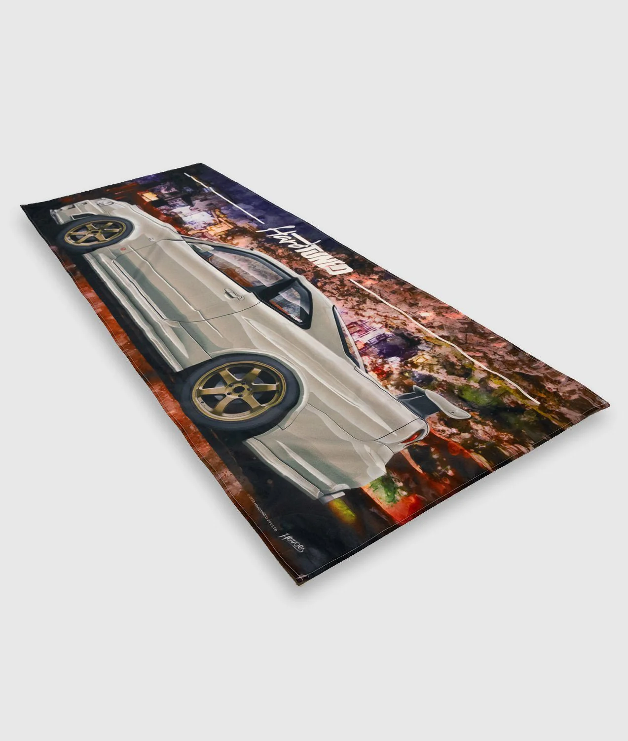 Nissan Skyline R34 GTR Garage Flag - Image 11