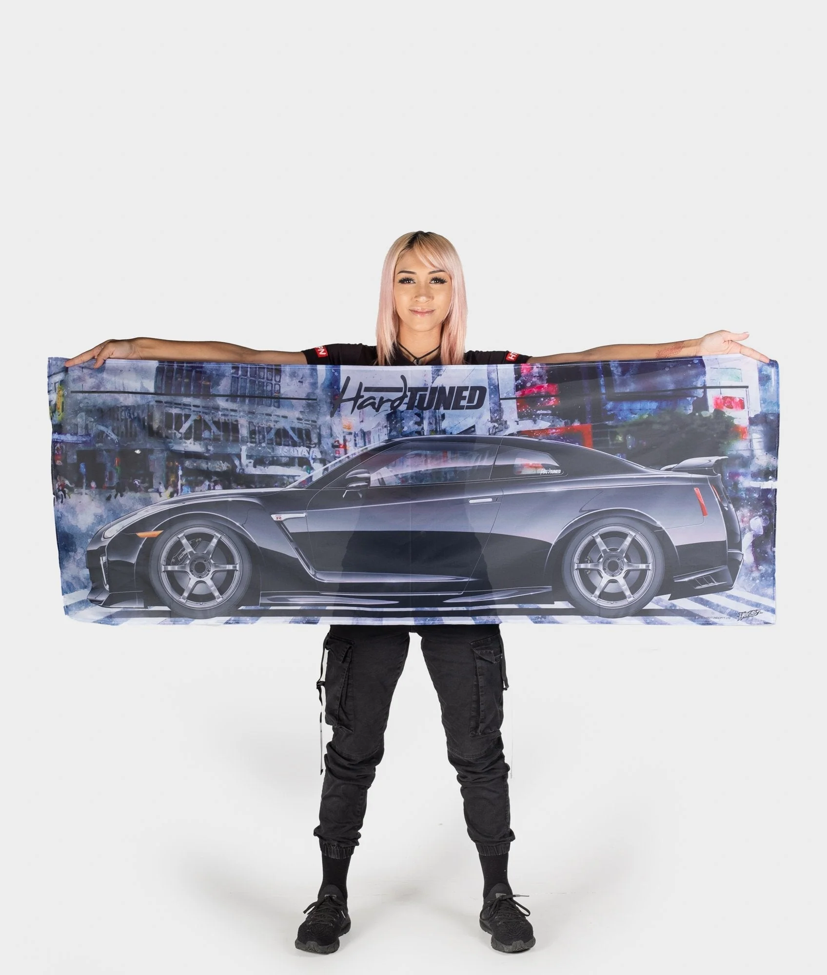Nissan Skyline R35 GTR Garage Flag - Image 2