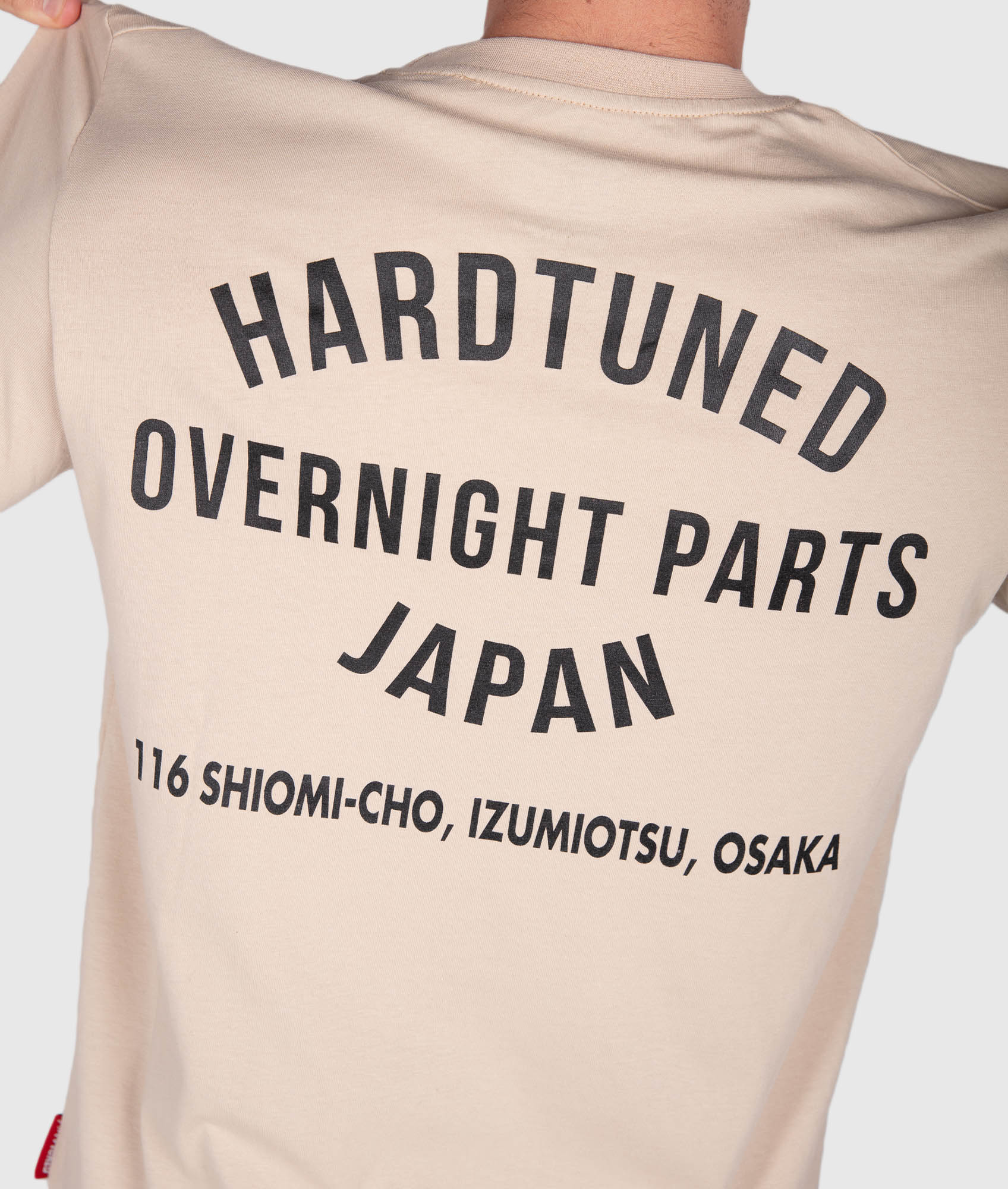 Overnight Parts Tee - Tan - Image 5
