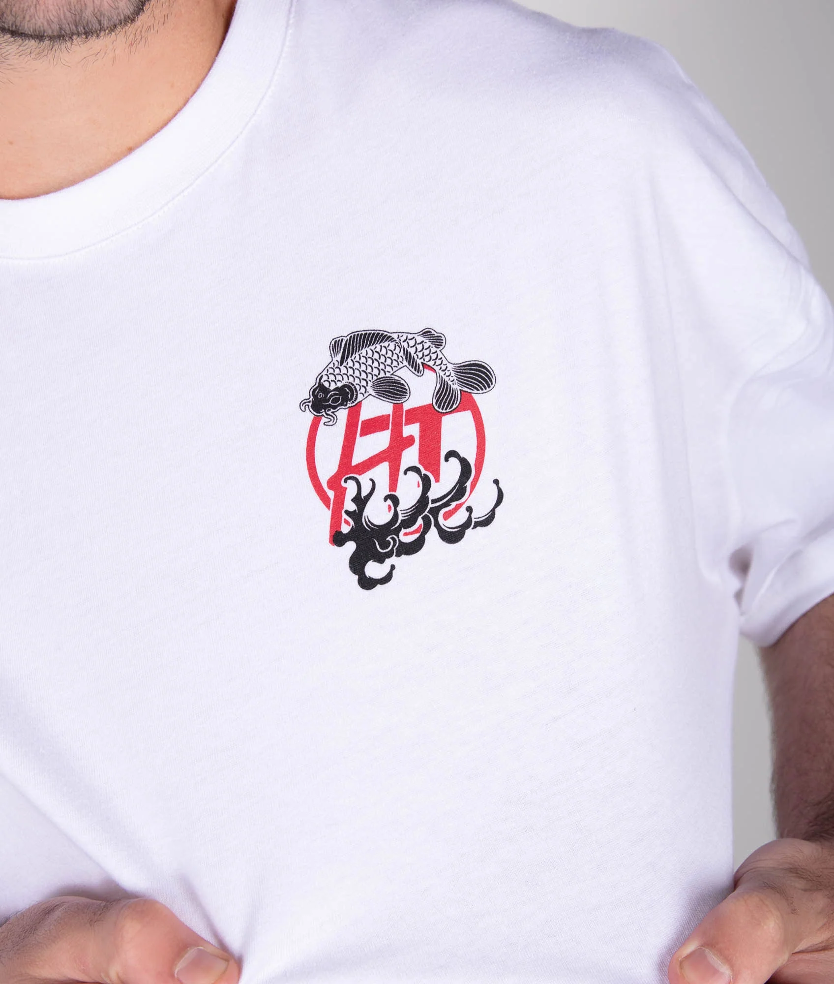 Oversized Meister Tattoo Tee - White - Image 5