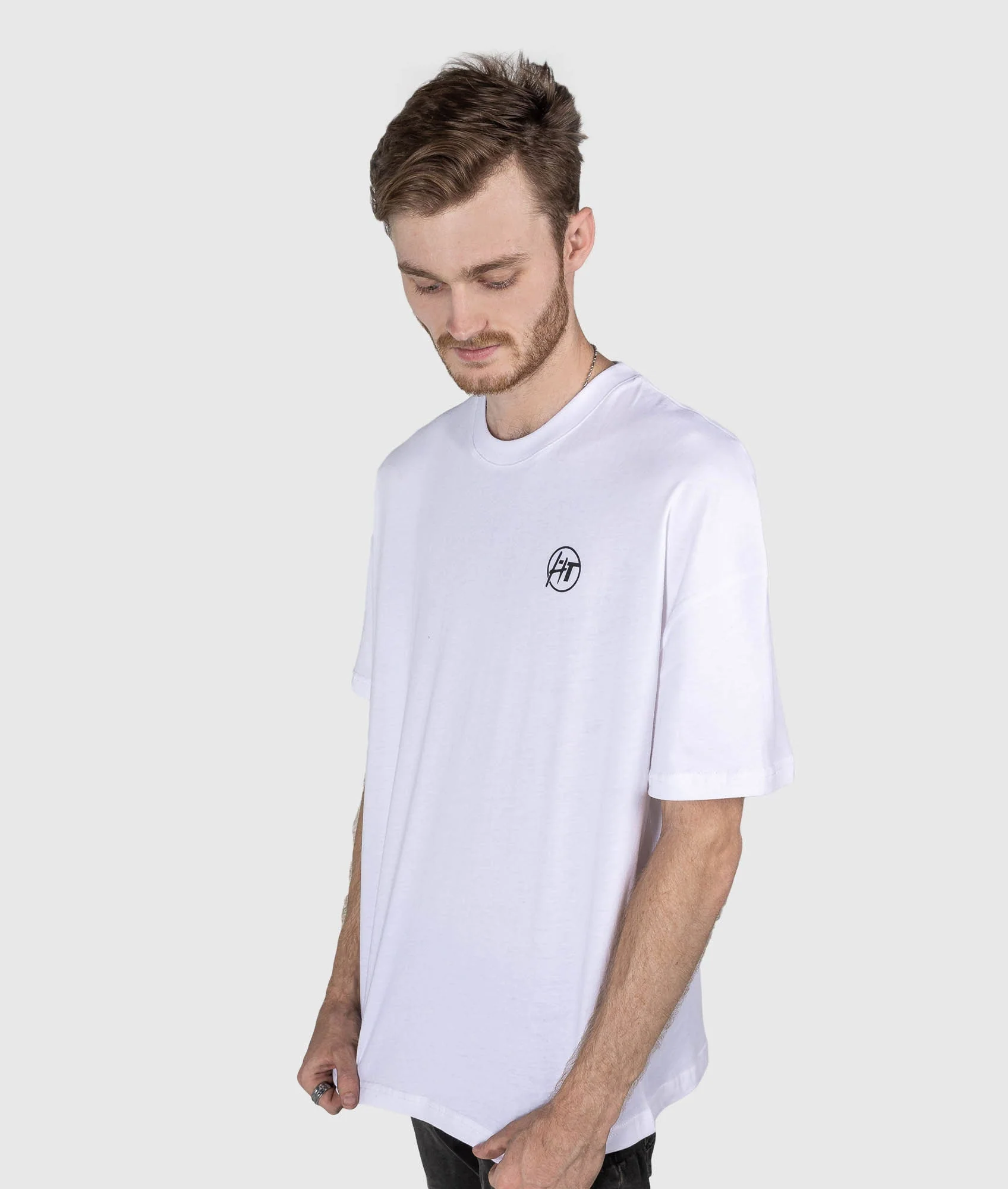 Oversized Overnight Parts Tee - White - Image 6