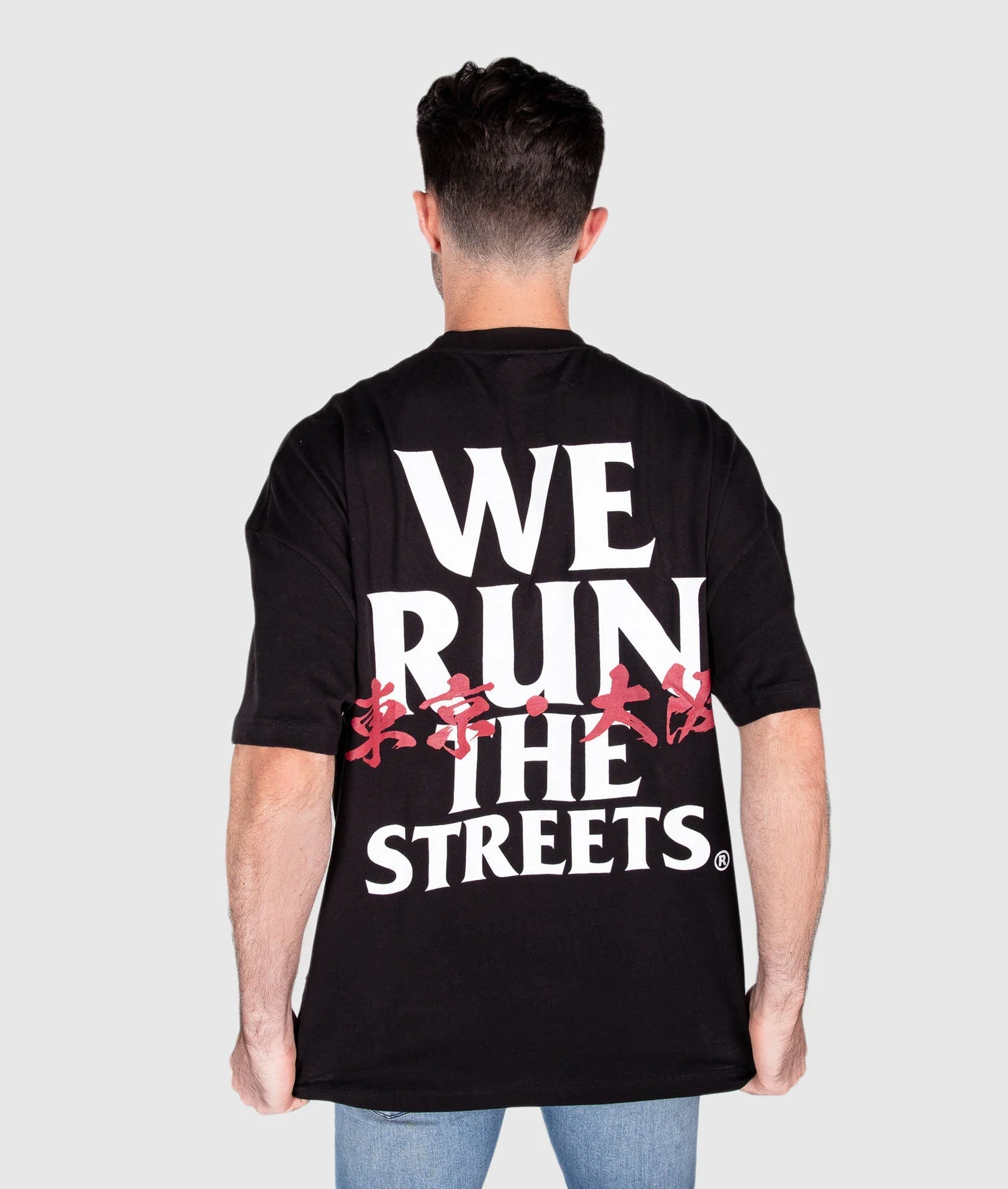 Oversized We Run The Streets Tee - Image 6