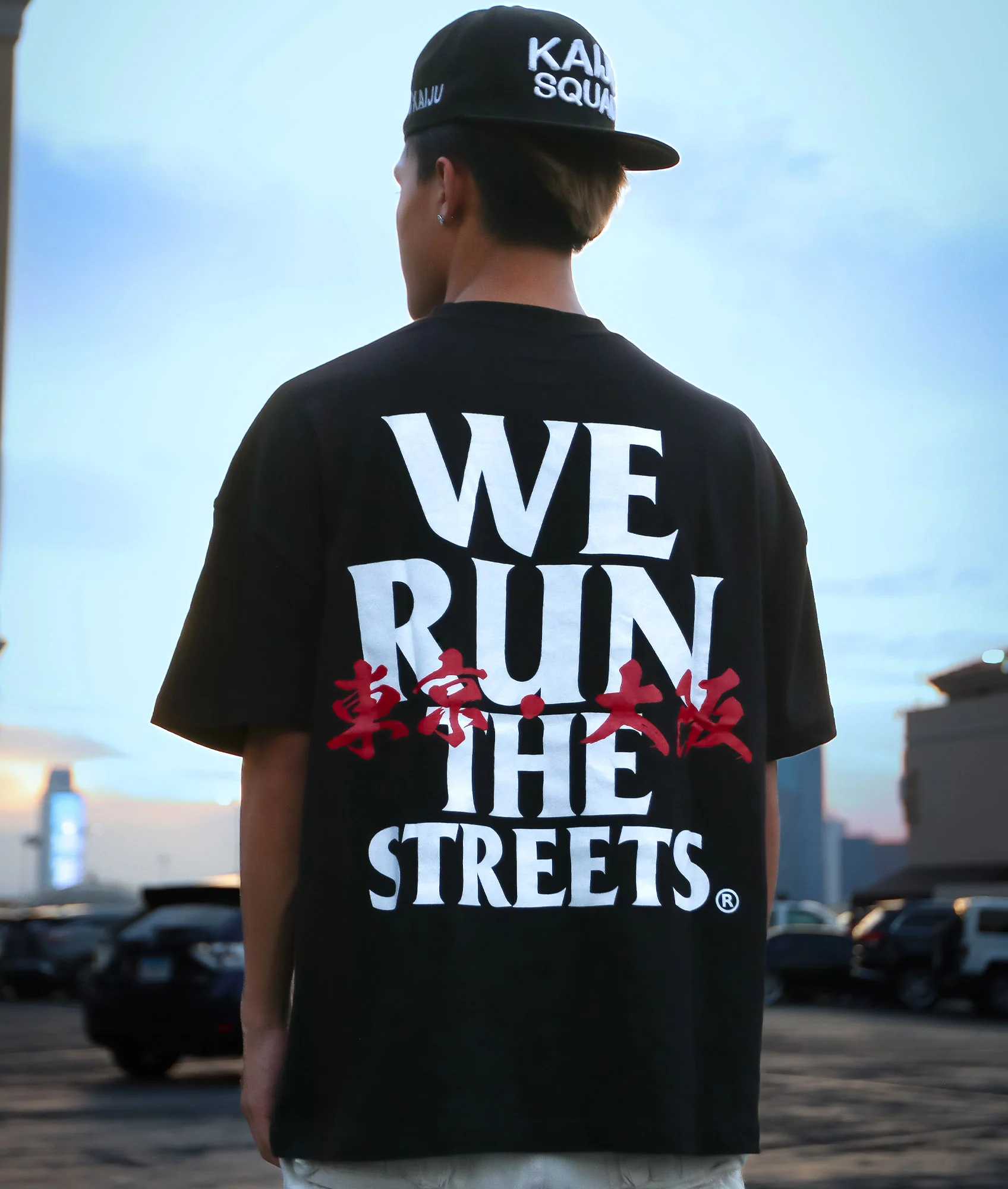 Oversized We Run The Streets Tee - Image 7