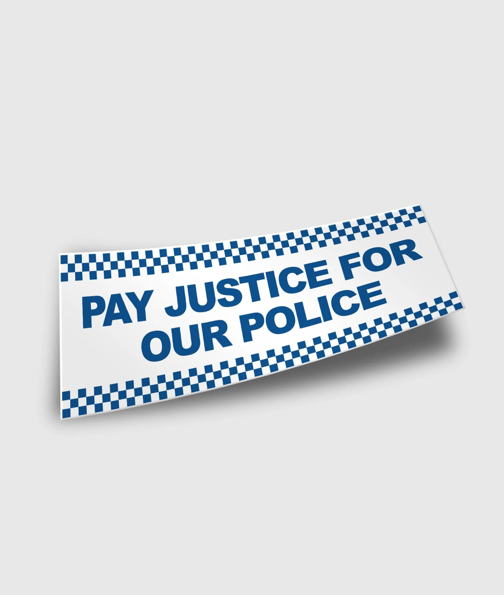 Pay Justice - Police Sticker