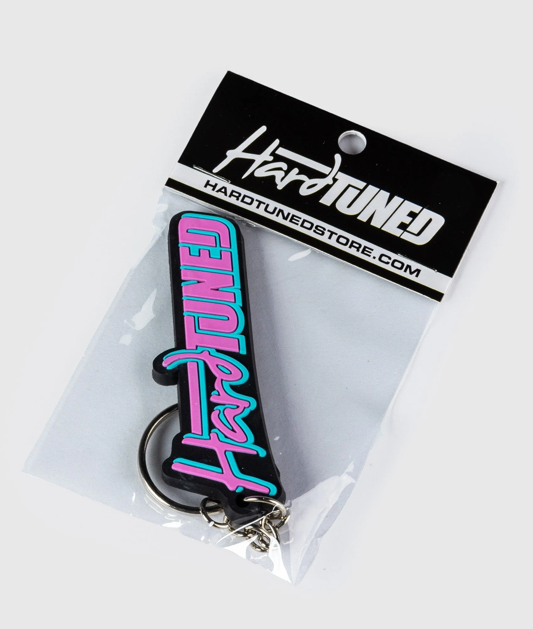 Pink HardTuned Soft Rubber Key Ring - Image 2