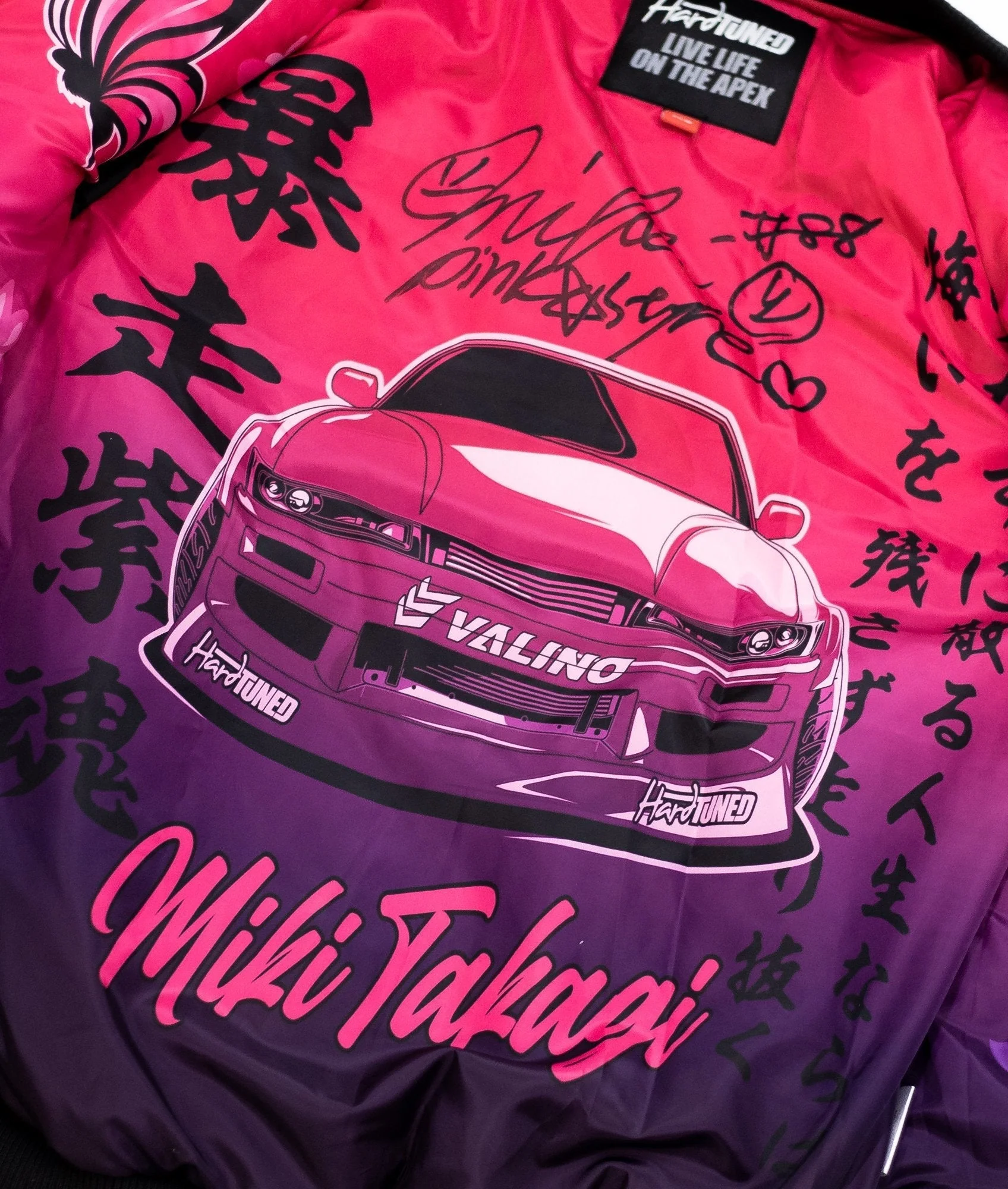 Pinkstyle - Drift Team Womens Bomber Jacket - Image 6