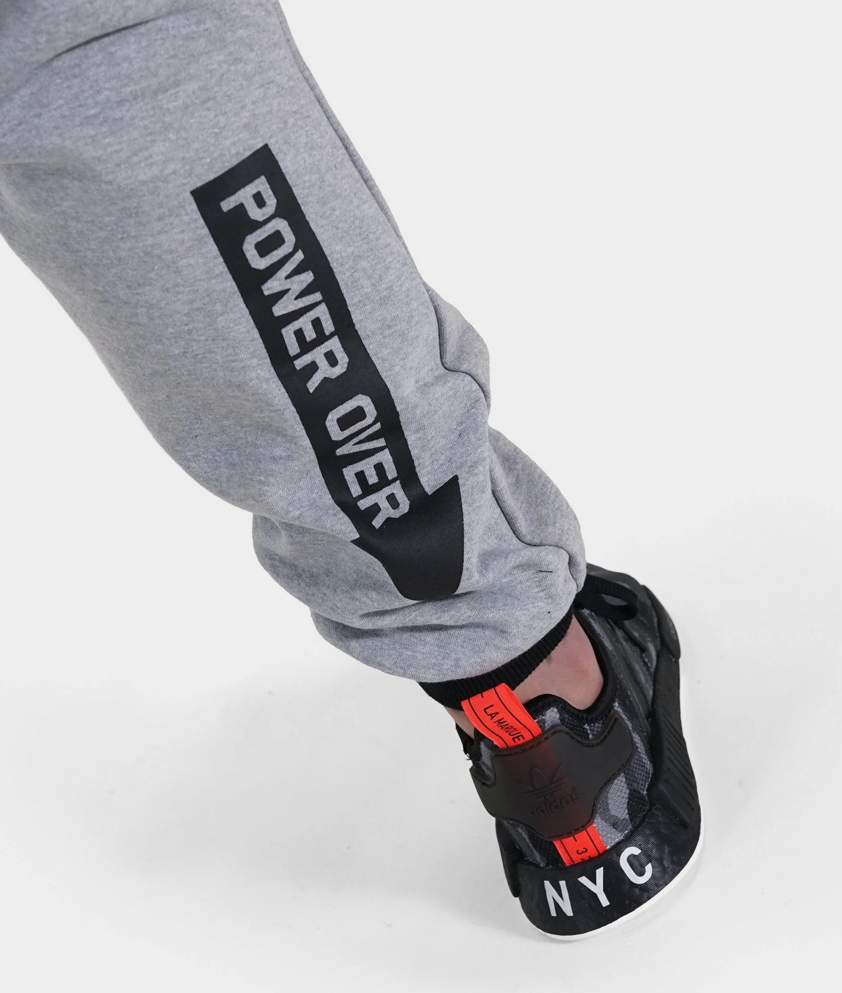 Mens Power Over Track Pants - Gray - Image 4