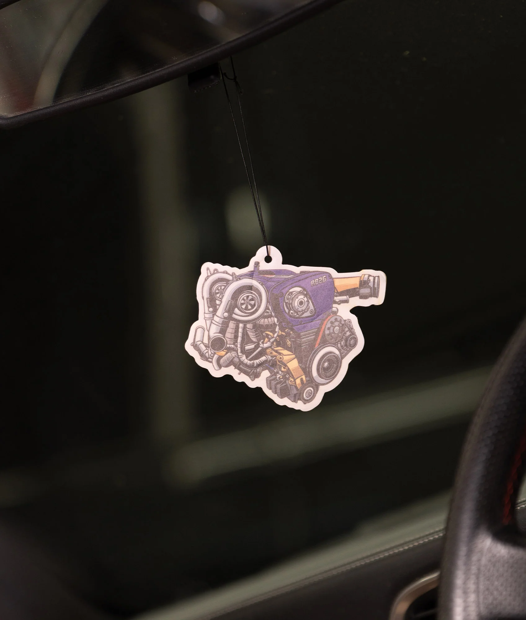 RB26 Engine Air Freshener - Grape - Image 2
