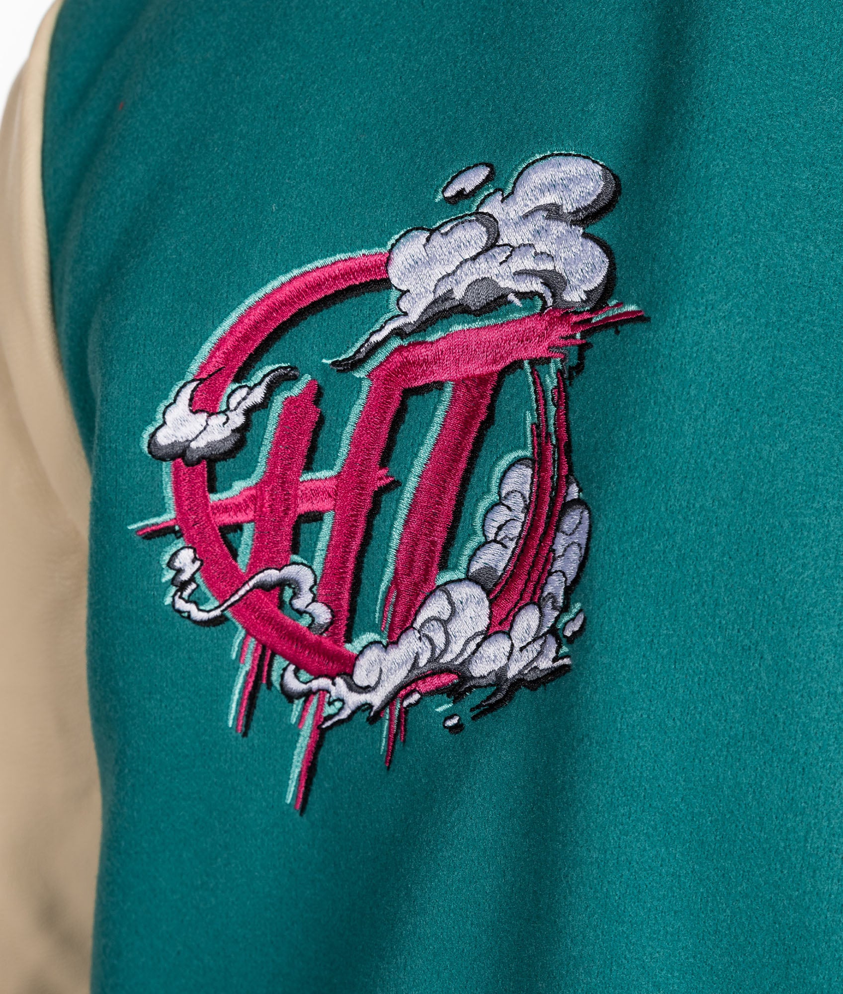 Shred Til Ya Dead Varsity Jacket - Image 8