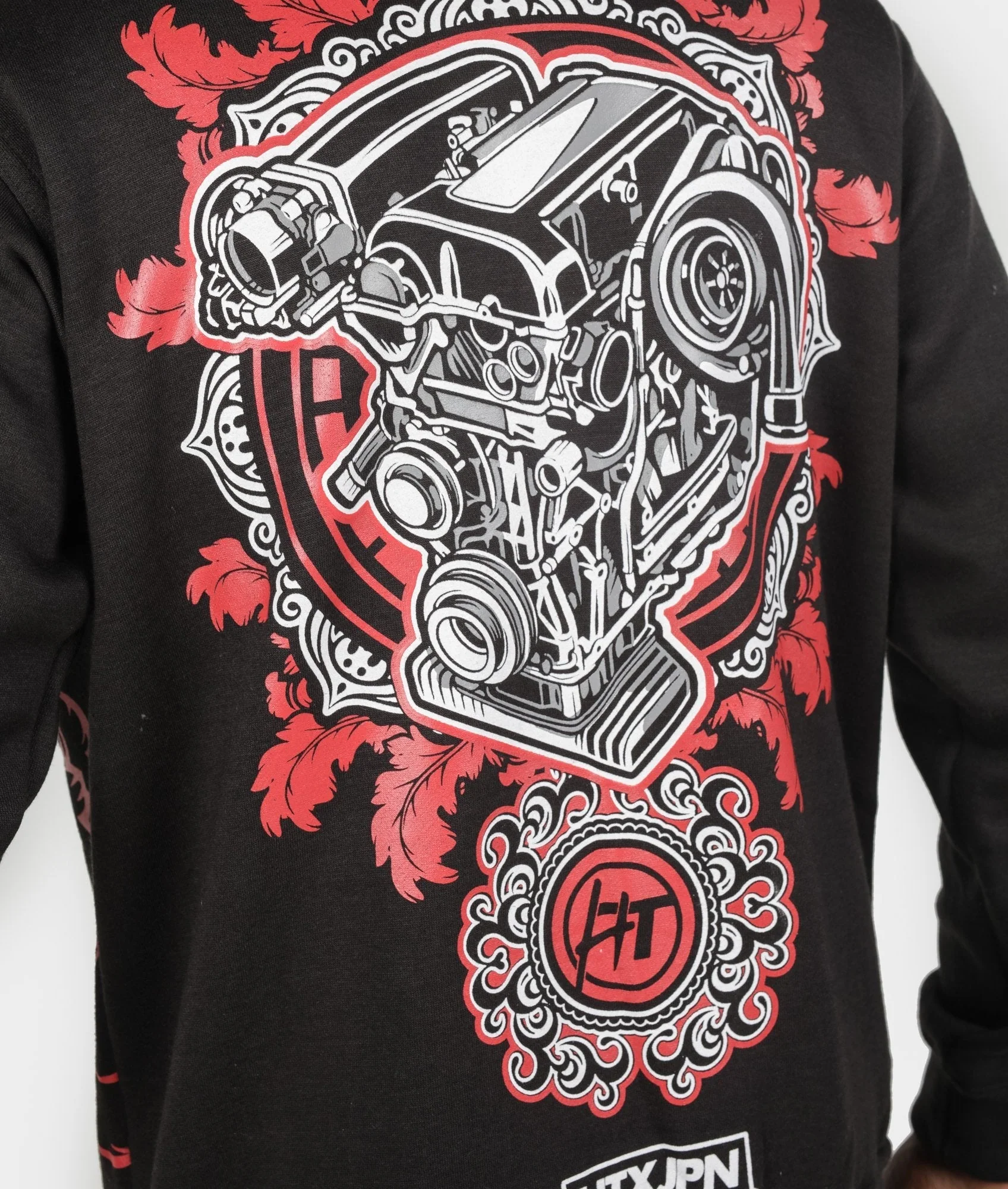 SR20 Tattoo Pullover Hoodie - Image 4