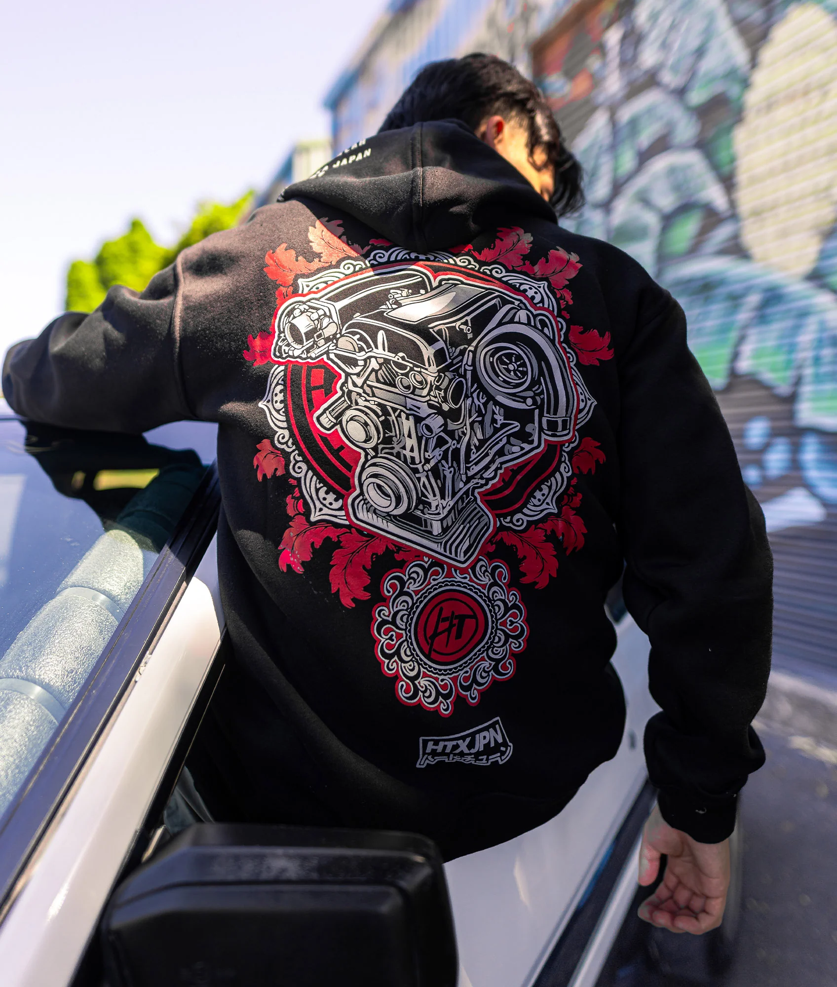SR20 Tattoo Pullover Hoodie - Image 8