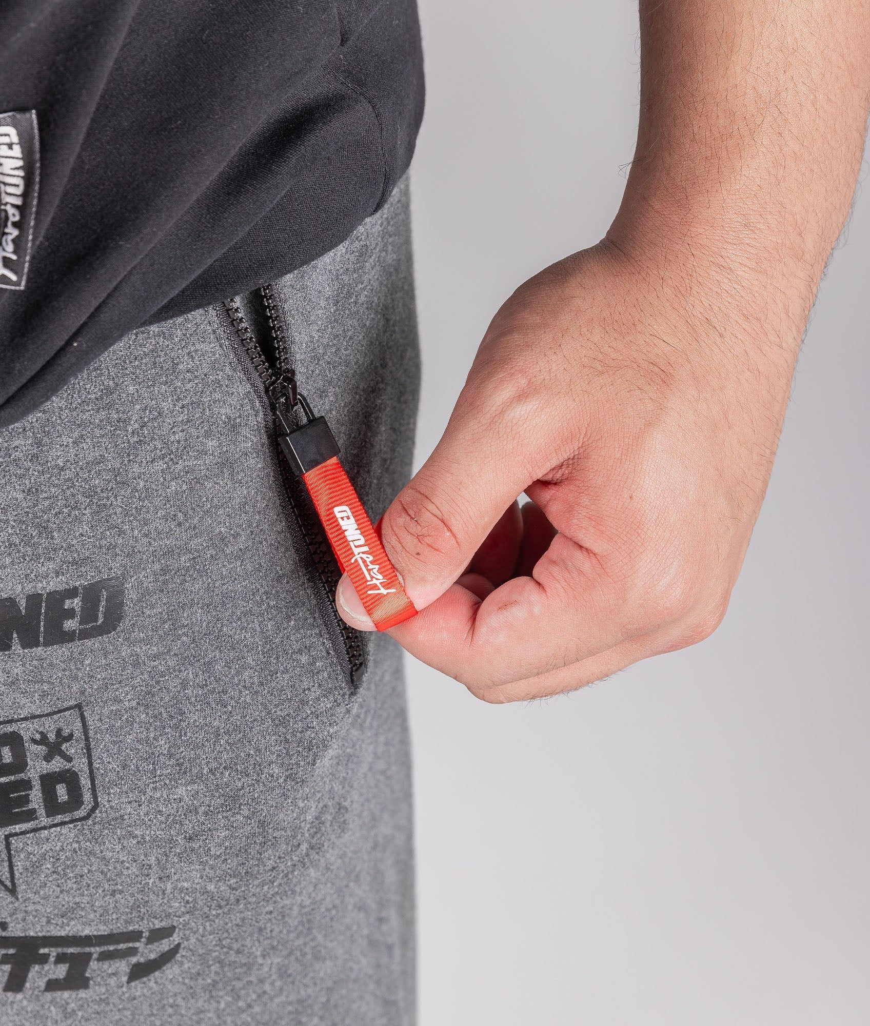 Clutch Kick P1 Fleece Track Pants - Charcoal - Image 4
