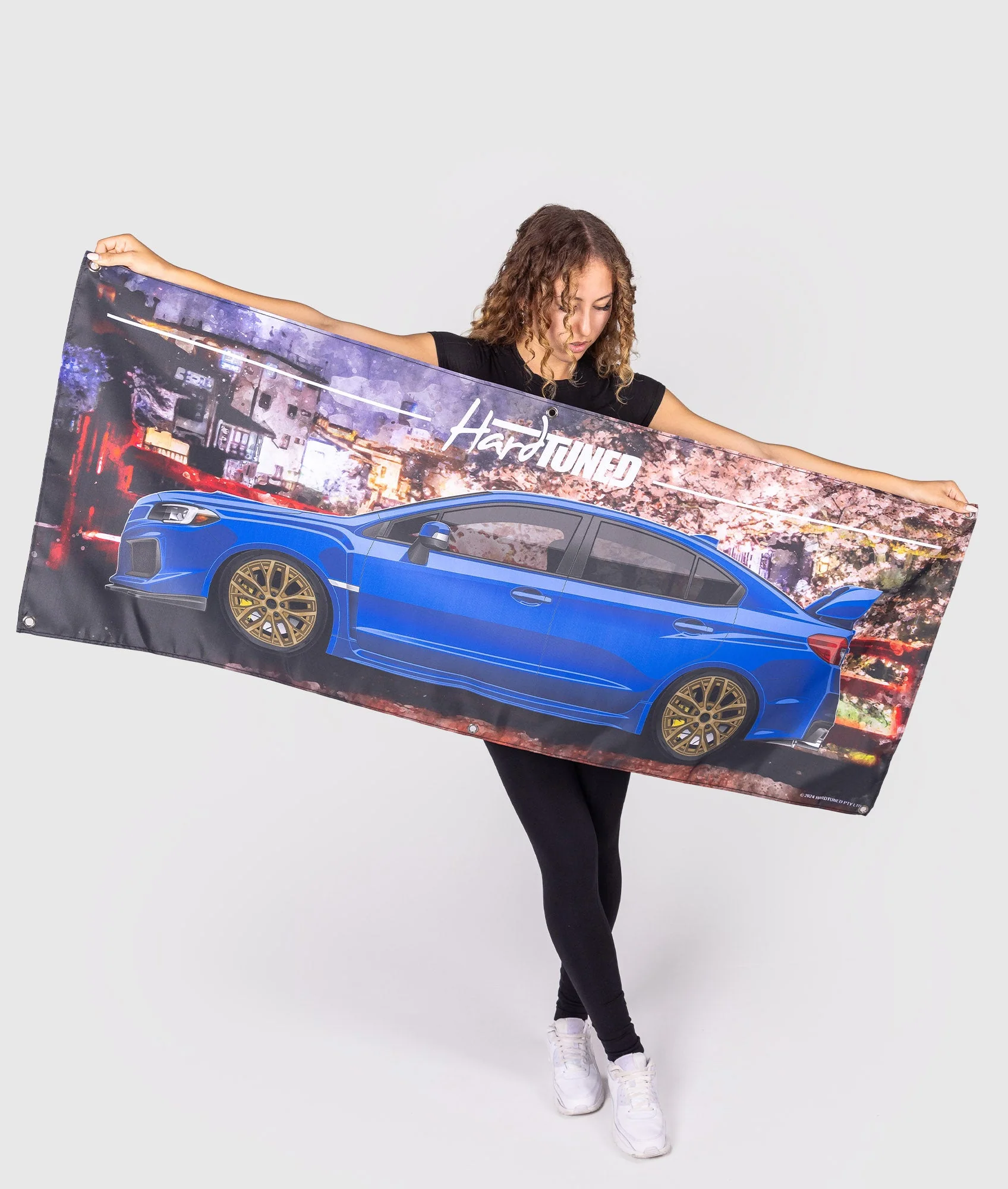 Subaru WRX STI 2018 Garage Flag - Image 3