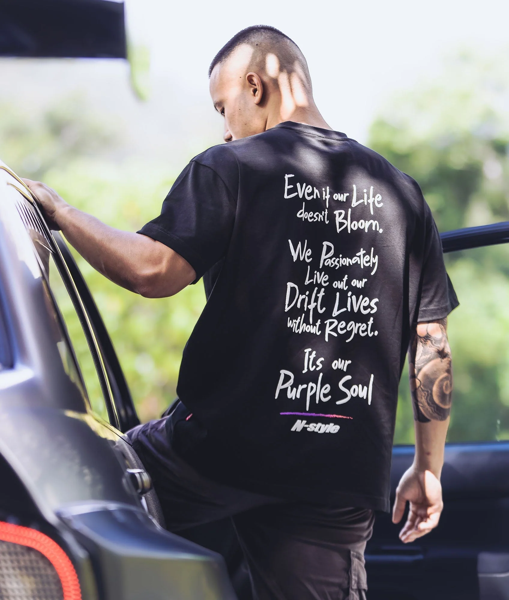 Purple Soul Tee (Naoki Nakamura) - Image 2