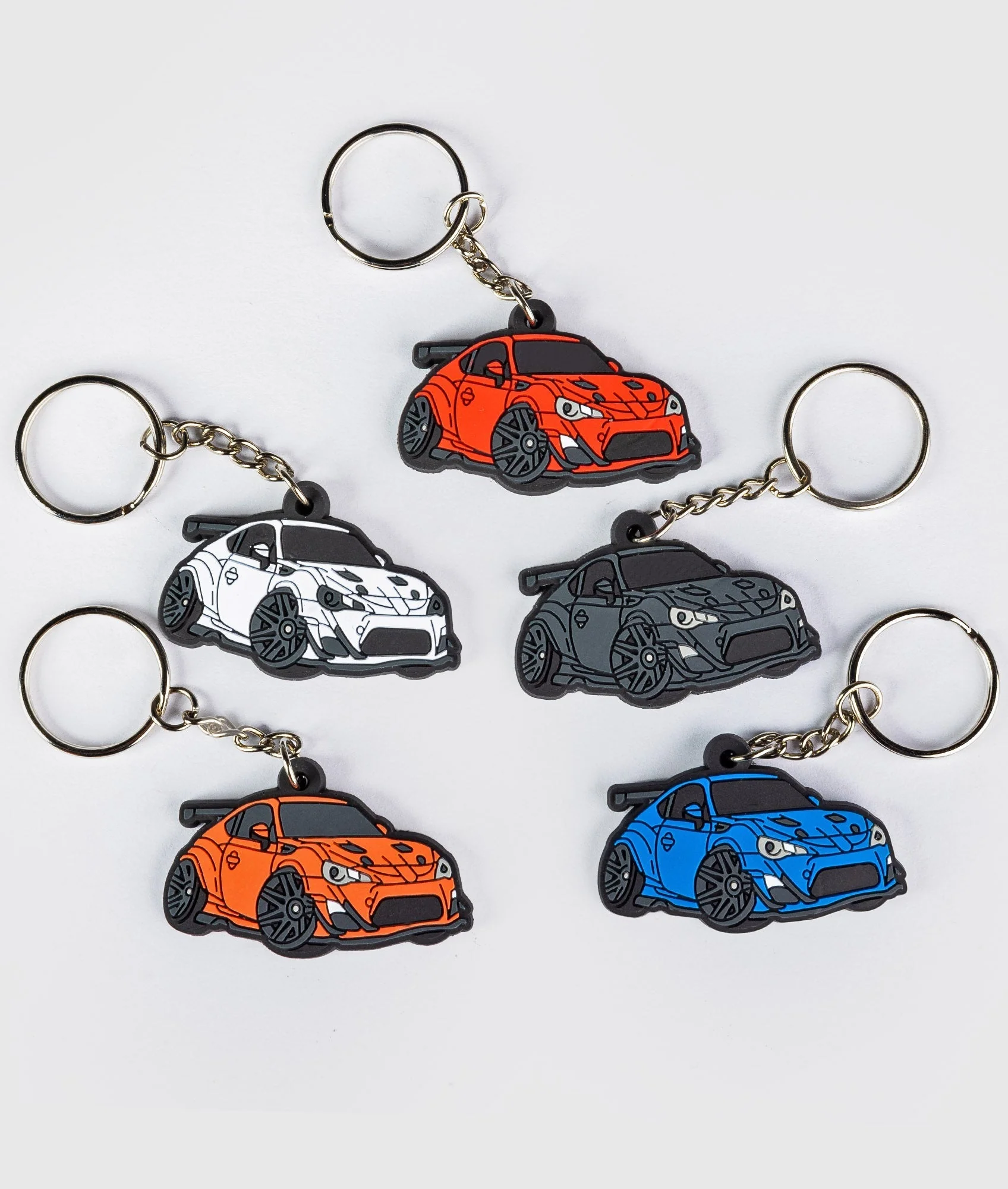Toyota 86/BRZ Rubber Key Ring - Image 2