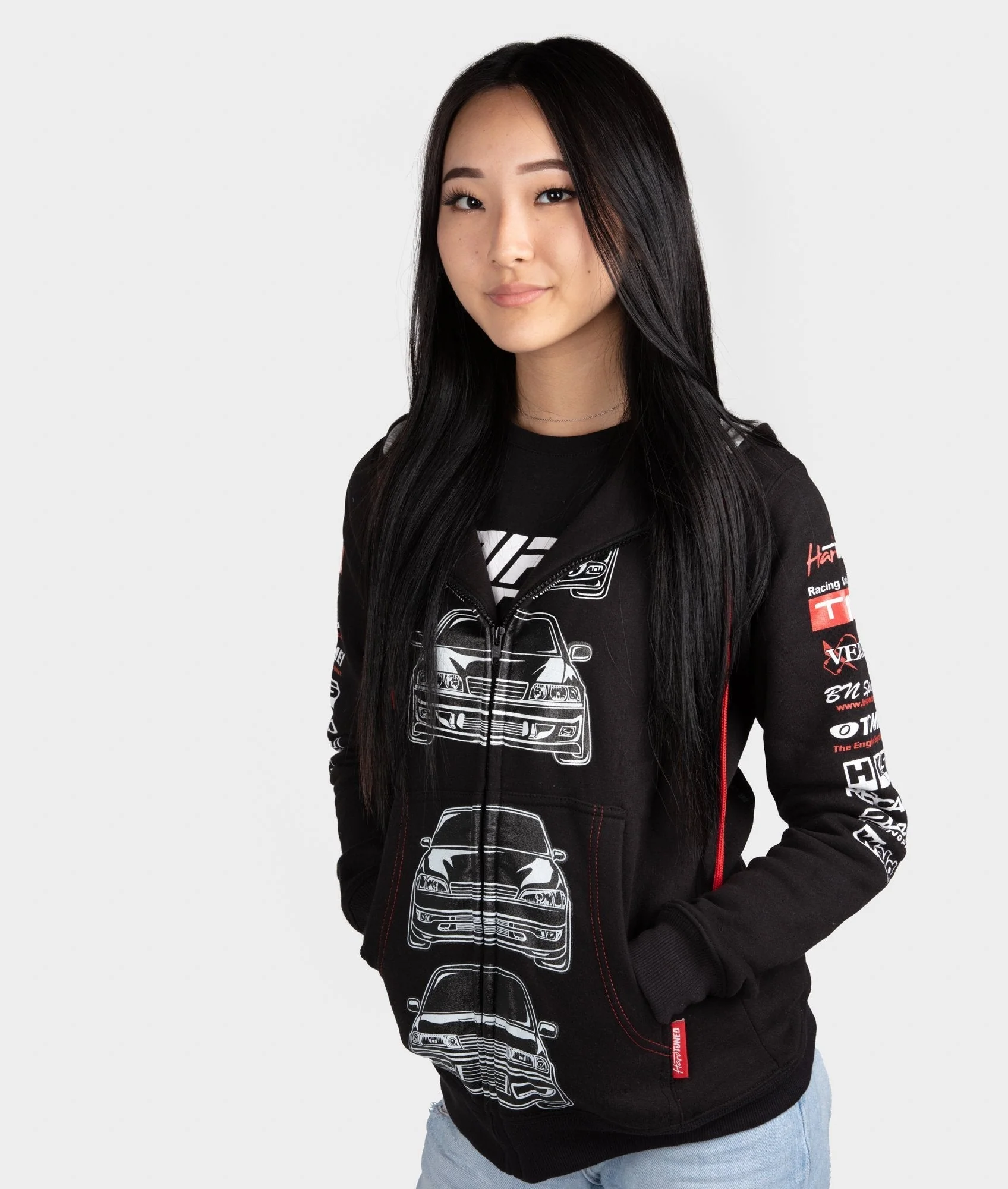 Toyota JZX Womens Hoodie - Image 5