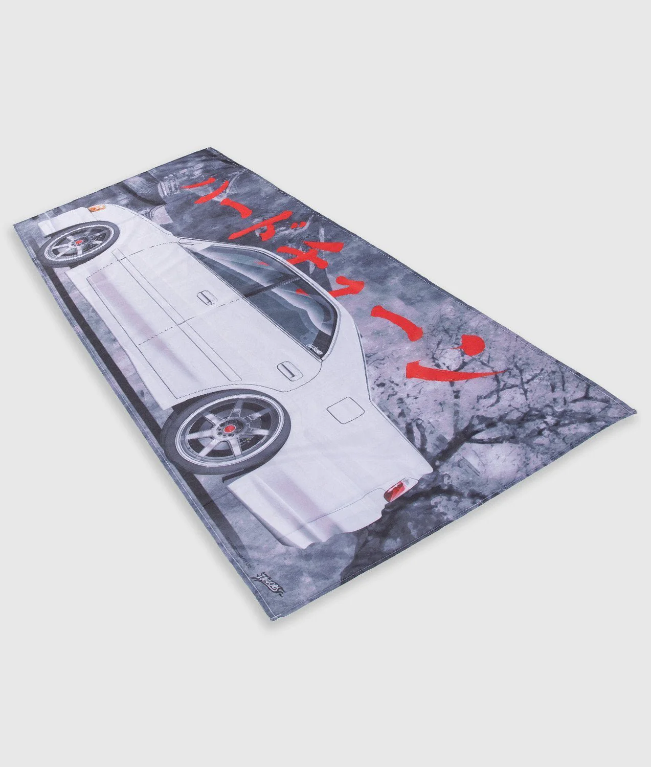 Toyota JZX100 Chaser Garage Flag - Image 5